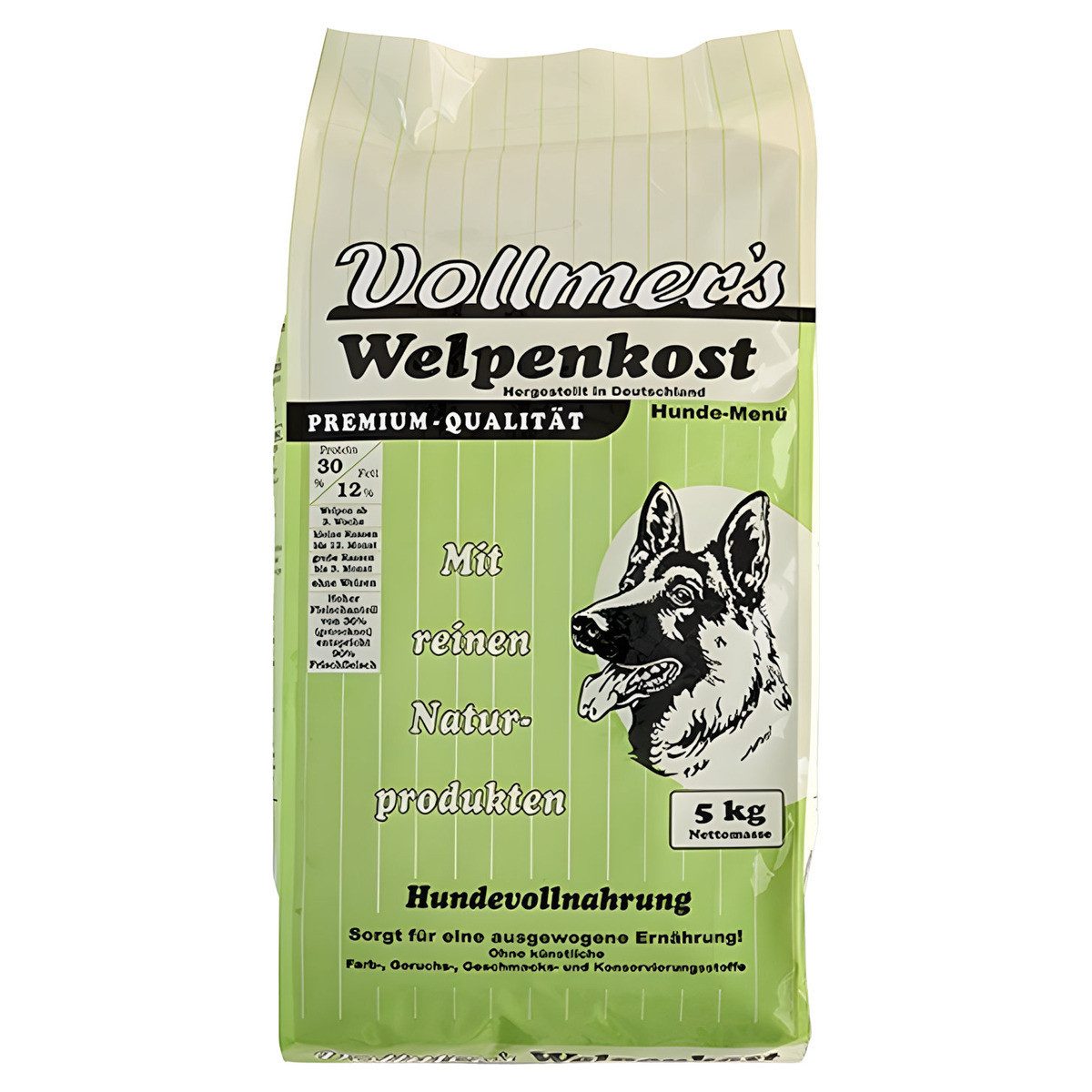 Vollmer's Welpenkost 5 kg, Trockenfutter für: Hund