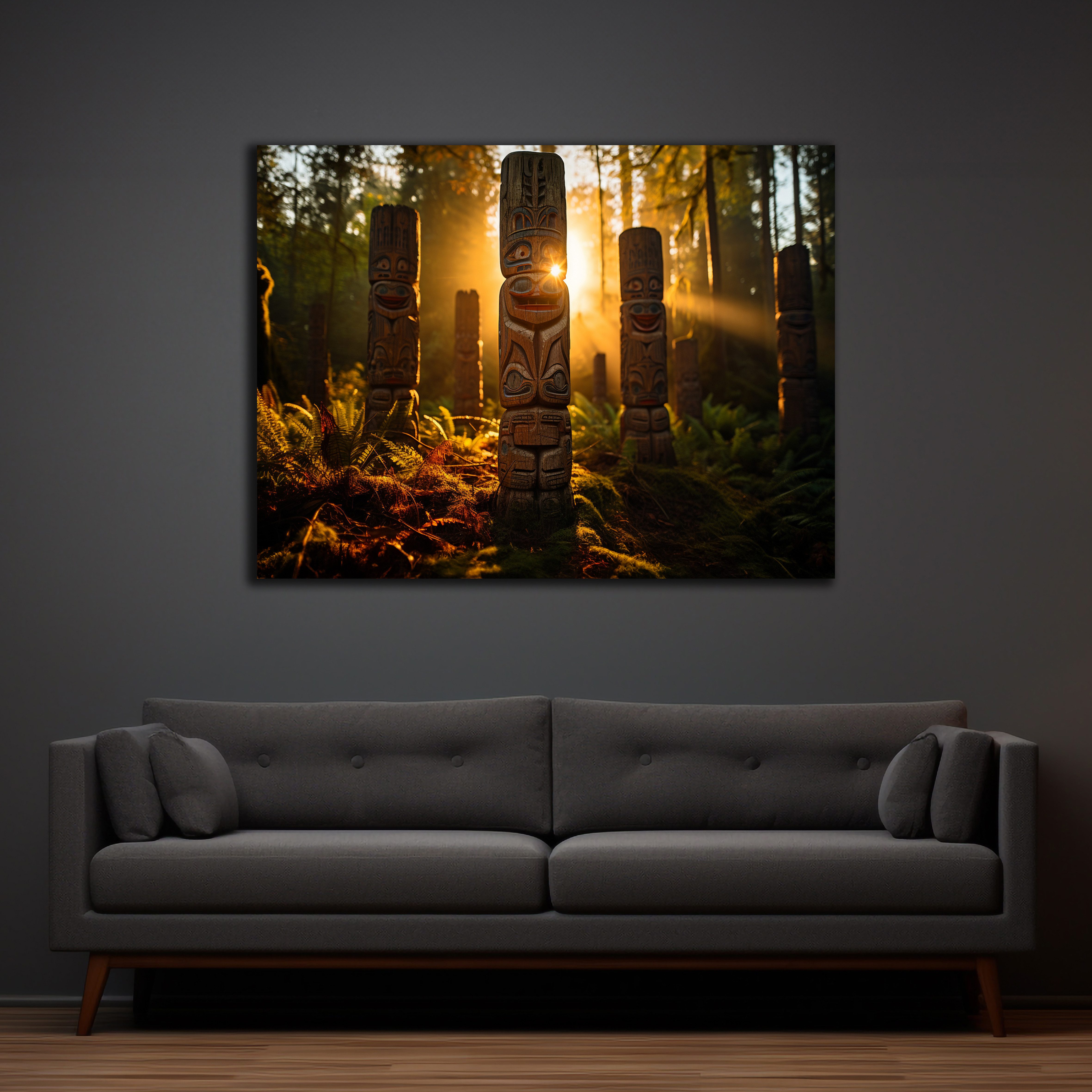 DARO Design Leinwandbild Modern Abstrakt Wandbilder günstig online kaufen