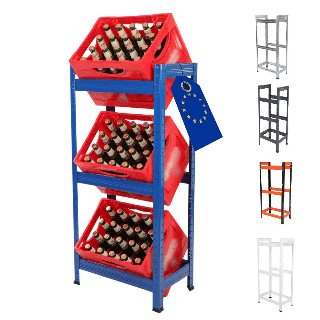 Modo24 Kastenständer HELIOS Metall Getränkekistenregal, Kistenregal, günstig online kaufen