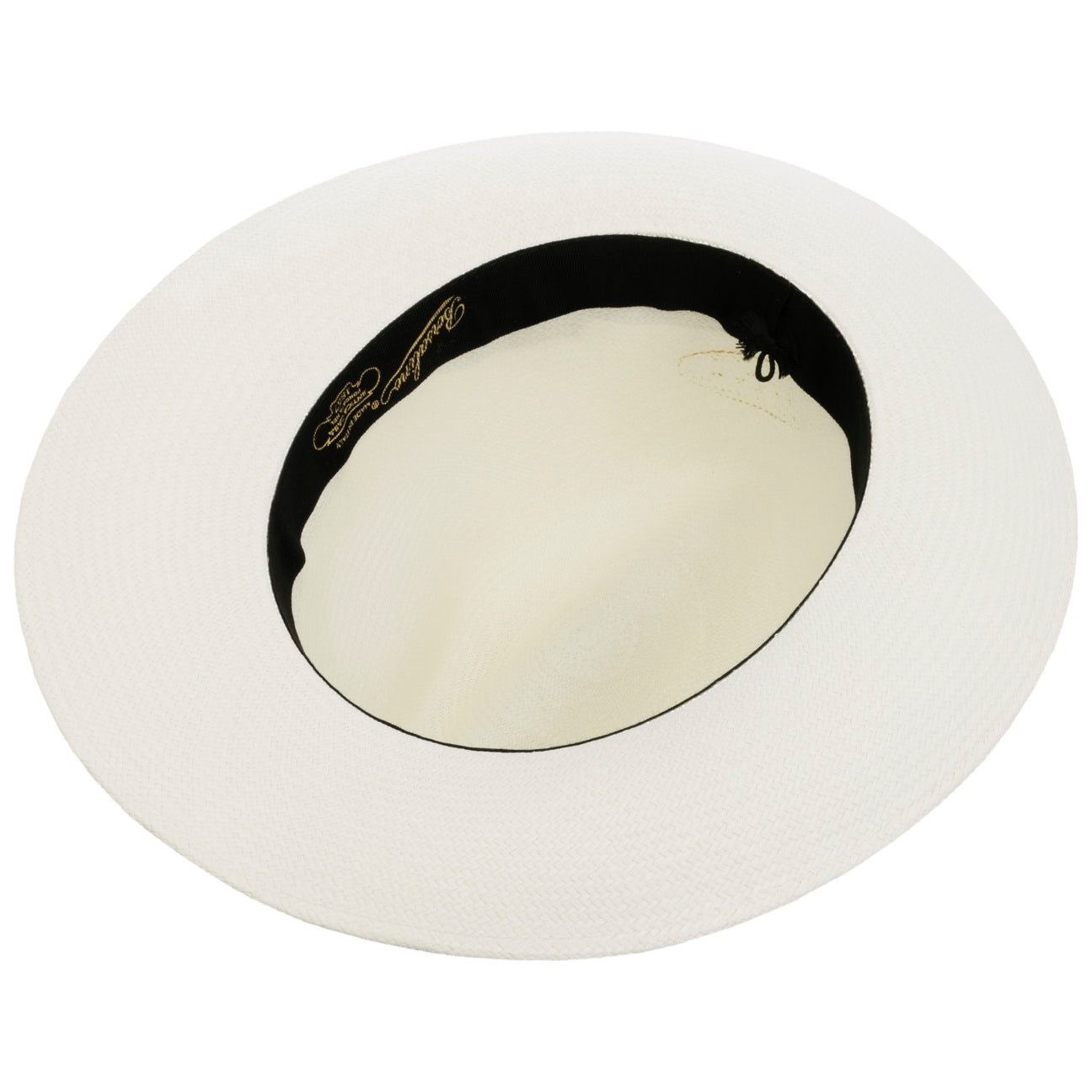 Borsalino Sonnenhut (1-St) Panamahut mit Ripsband, Made in Italy