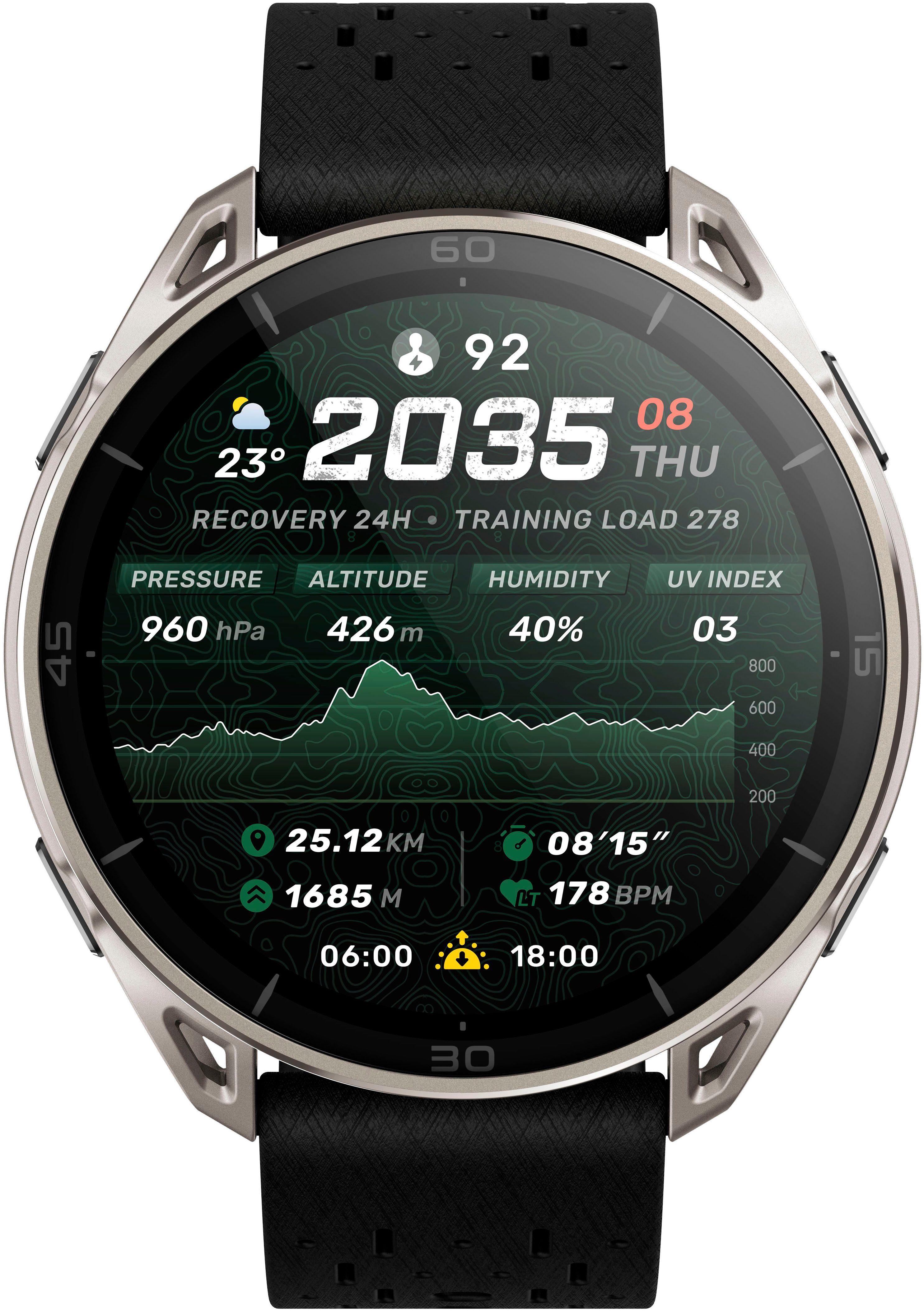 Amazfit Cheetah 2 Ultra Smartwatch (Amazfit OS), Hyrox Race Mode