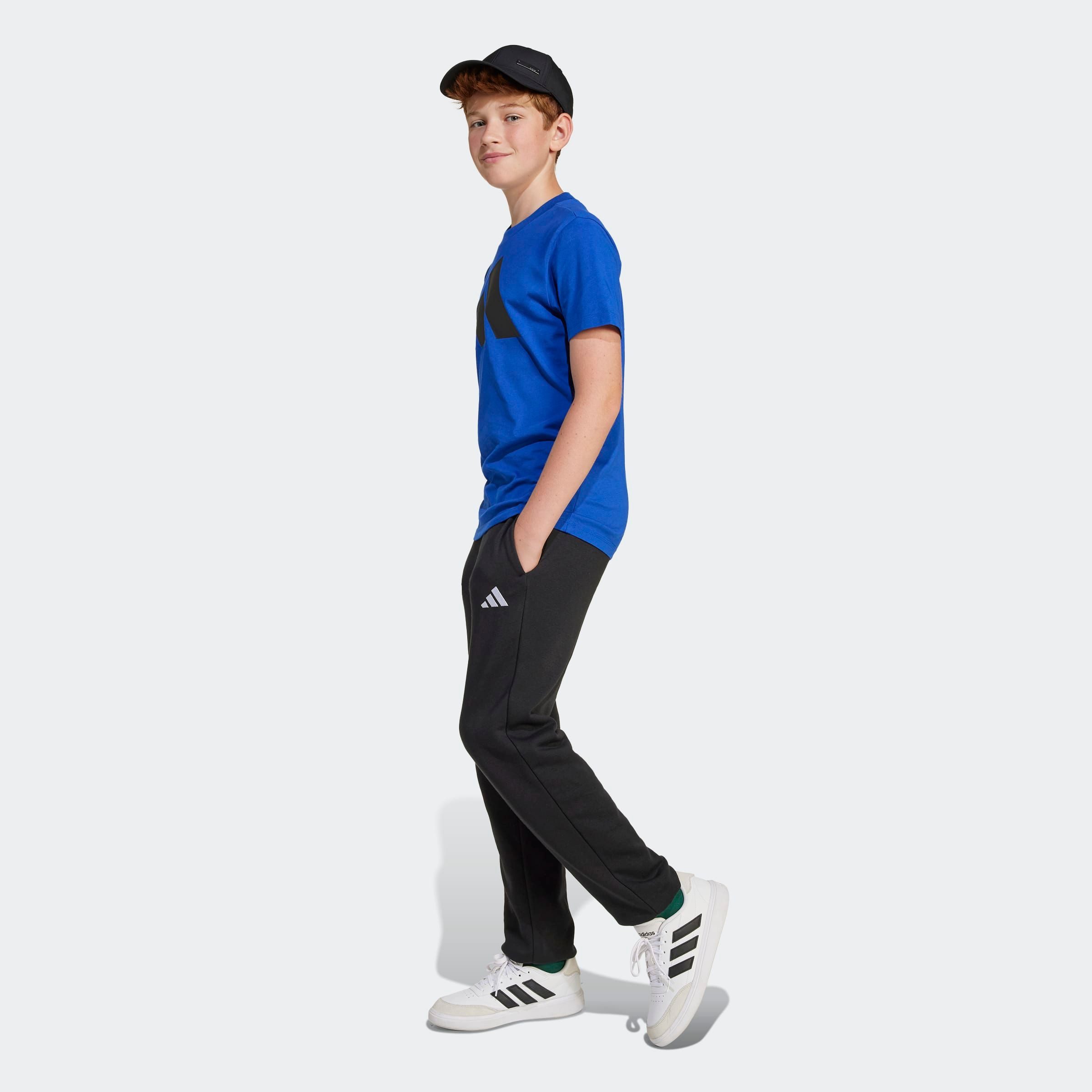 adidas Sportswear Sporthose ESSENTIALS KIDS sportlicher Stil, für Kinder, aus Baumwolle und Polyester
