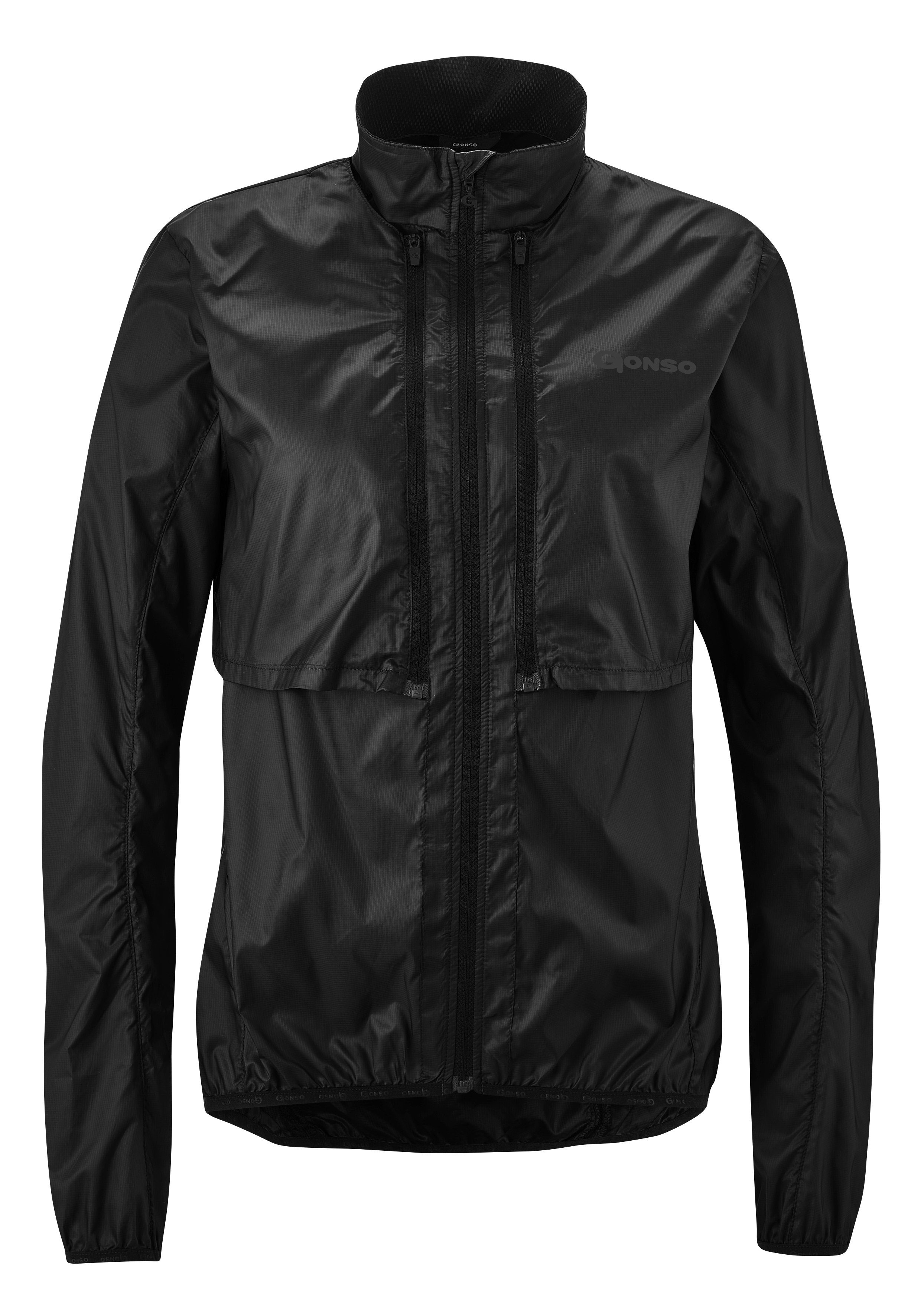 Gonso Fahrradjacke Bernira Extra leicht schwarz | Jacken