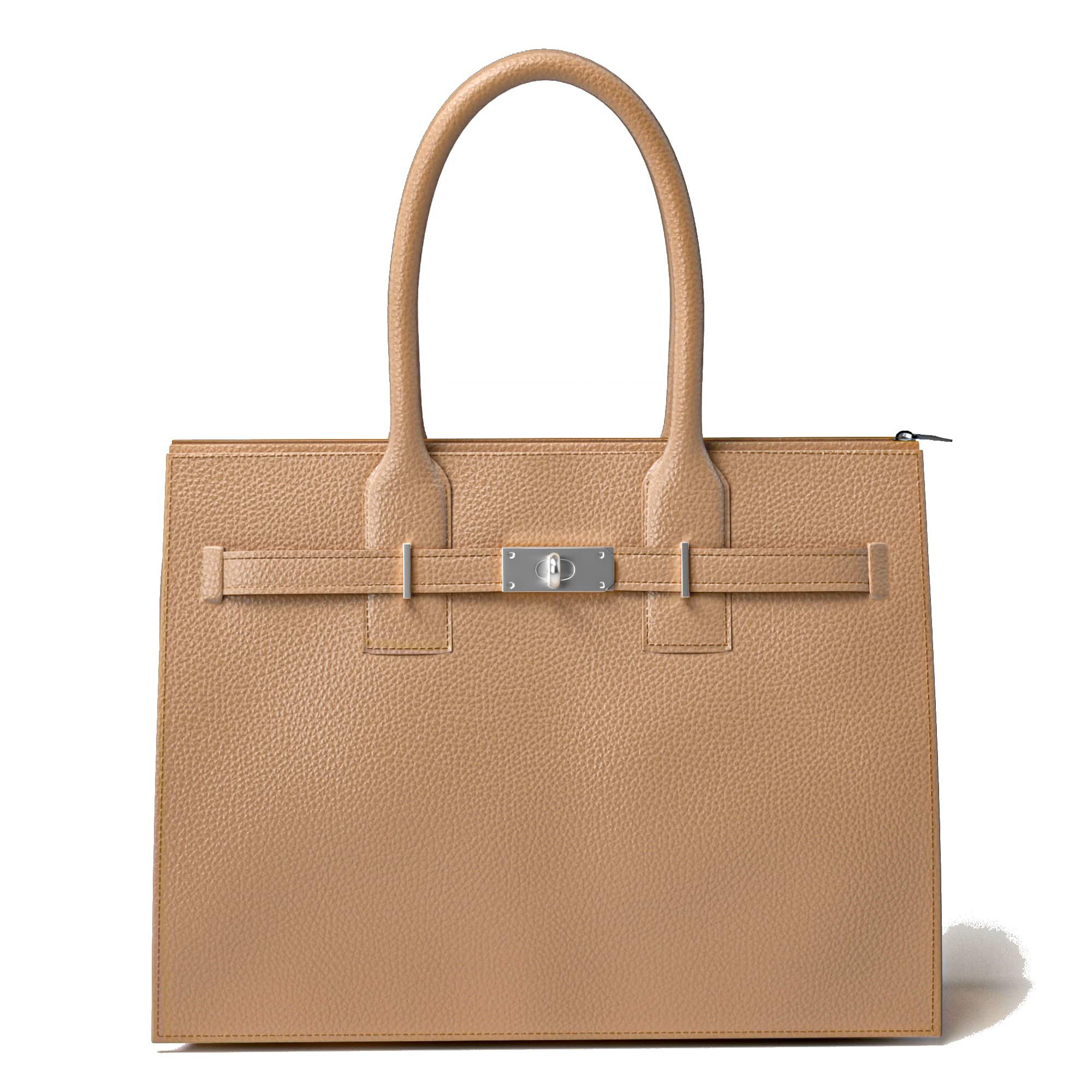 Henkeltasche Damen Umhänge Handtasche aus Echtleder – Made in Italy