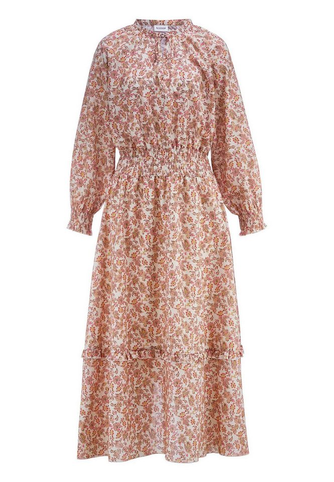 Hessnatur A-Linien-Kleid aus reiner Bio-Baumwolle (1-tlg)