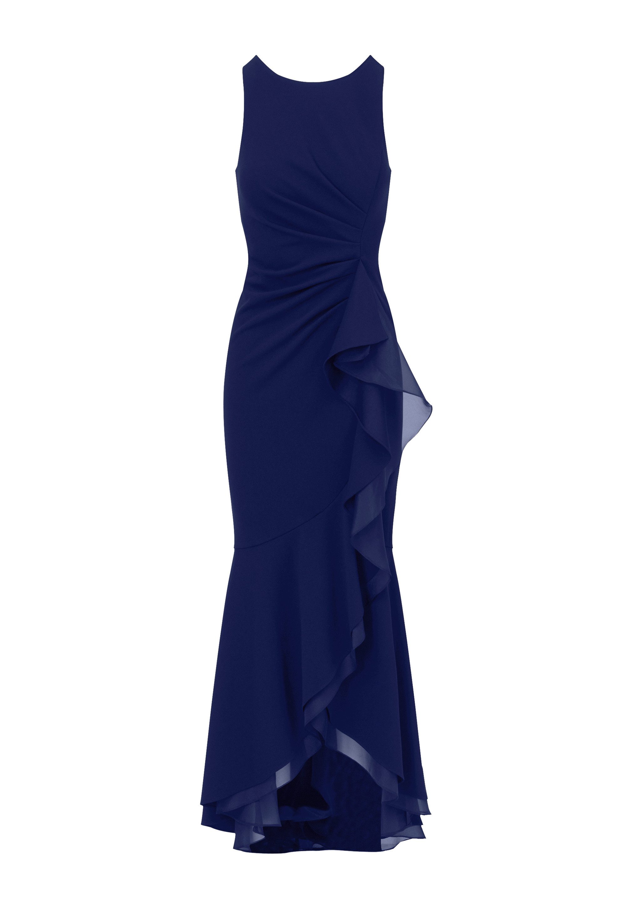 Adrianna Papell Abendkleid Ruffle Crepe Halter Gown Elegant, modern, stilvo günstig online kaufen