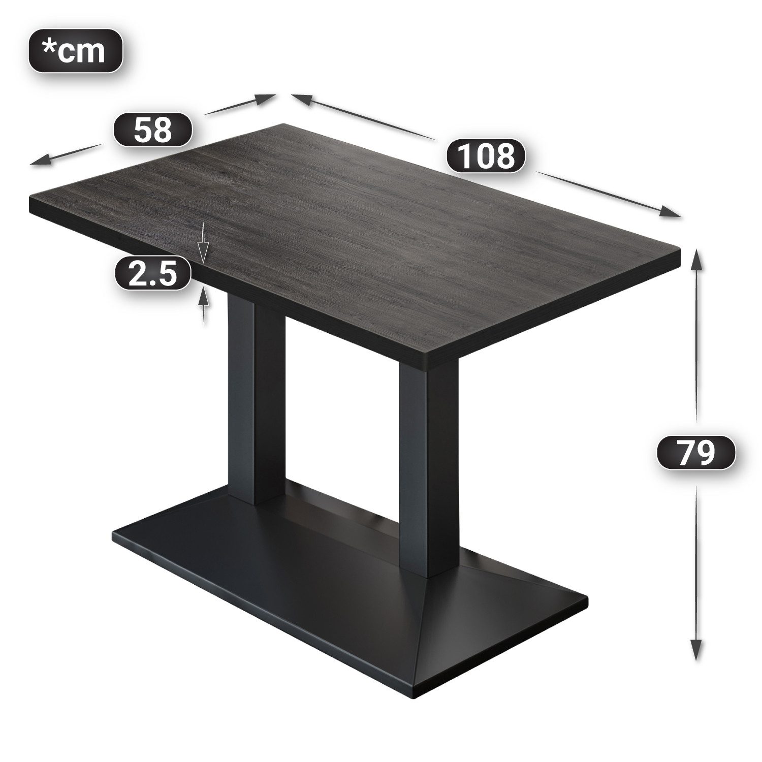 GGMMÖBEL Bistrotisch BPA