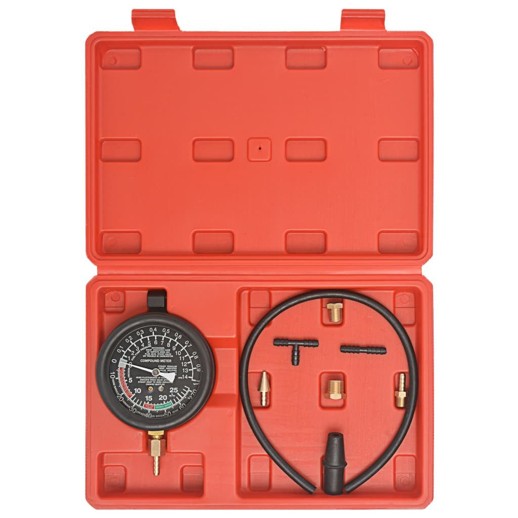 vidaXL Werkzeugset Vakuum-Kraftstoffpumpen-Druckprüfer