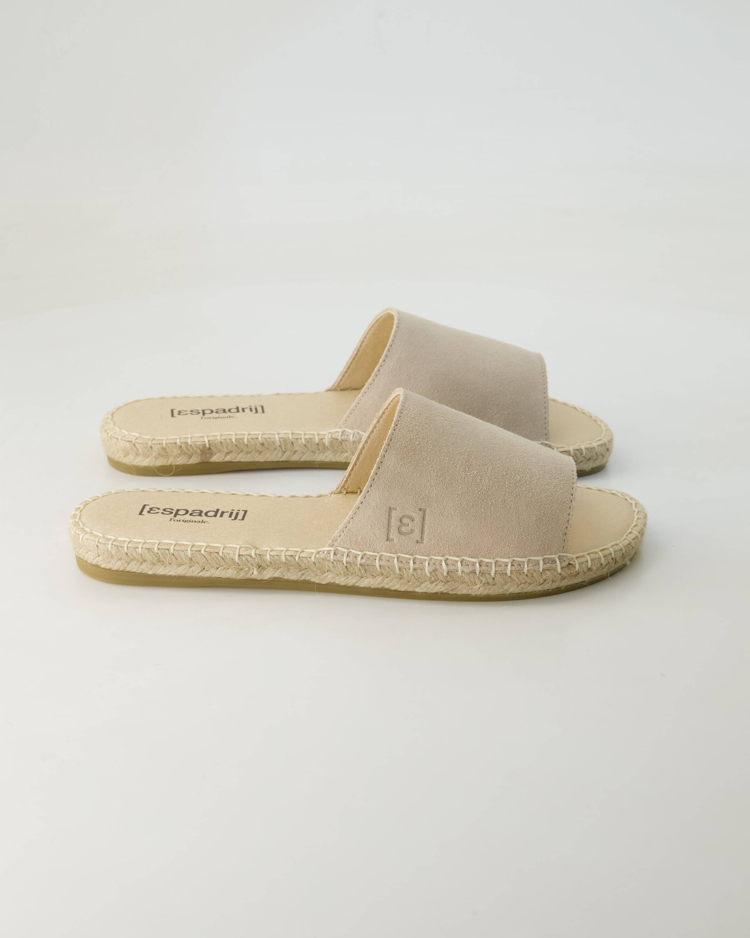 espadrij l´originale Plage Velour Pantolette Obermaterial: Leder