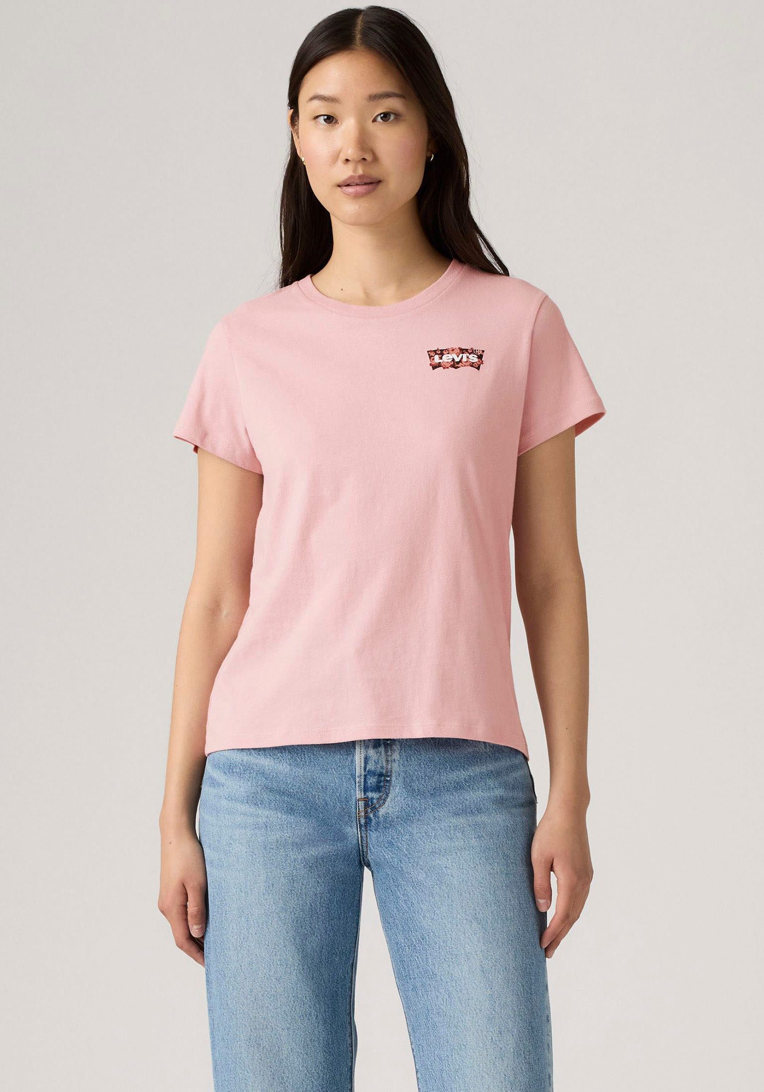 Levi's® T-Shirt THE PERFECT TEE mit Batwing-Logoprint günstig online kaufen