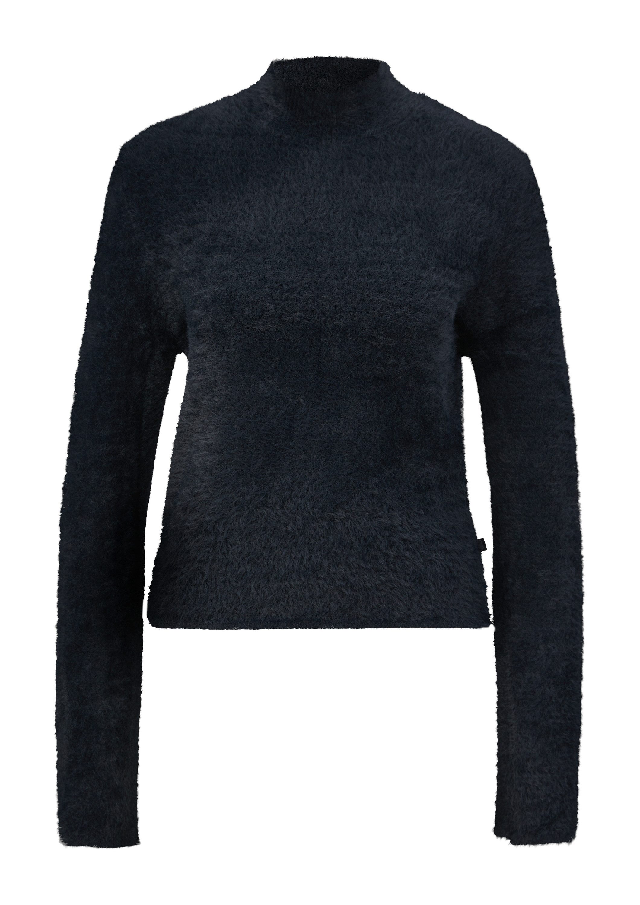 QS Longpullover Strickpullover Kuscheliger Strickpullover günstig online kaufen