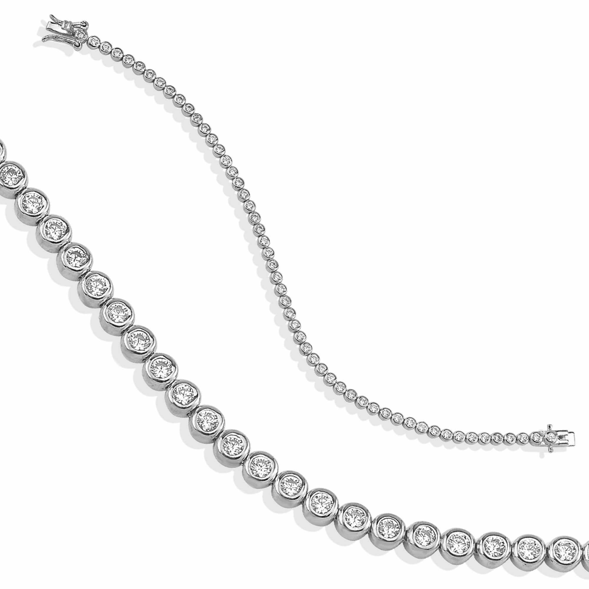 dKeniz Armband 925/- Sterling Silber Tennisarmband günstig online kaufen