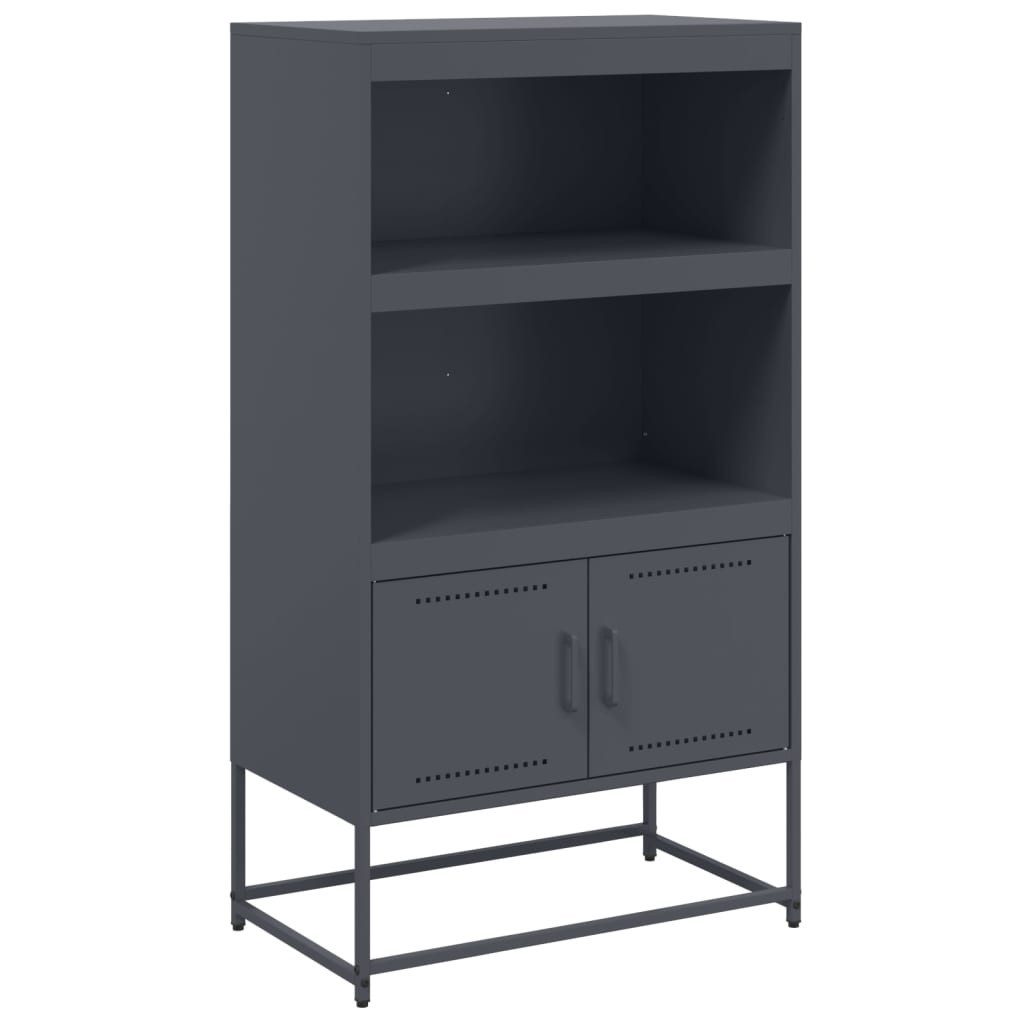 vidaXL Highboard Highboard Anthrazit 68,5x38,5x123,5 cm günstig online kaufen