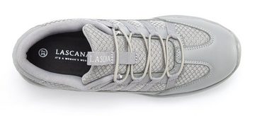 LASCANA Sneaker Freizeitschuh, Halbschuh mit elastischen Schnürbändern VEGAN