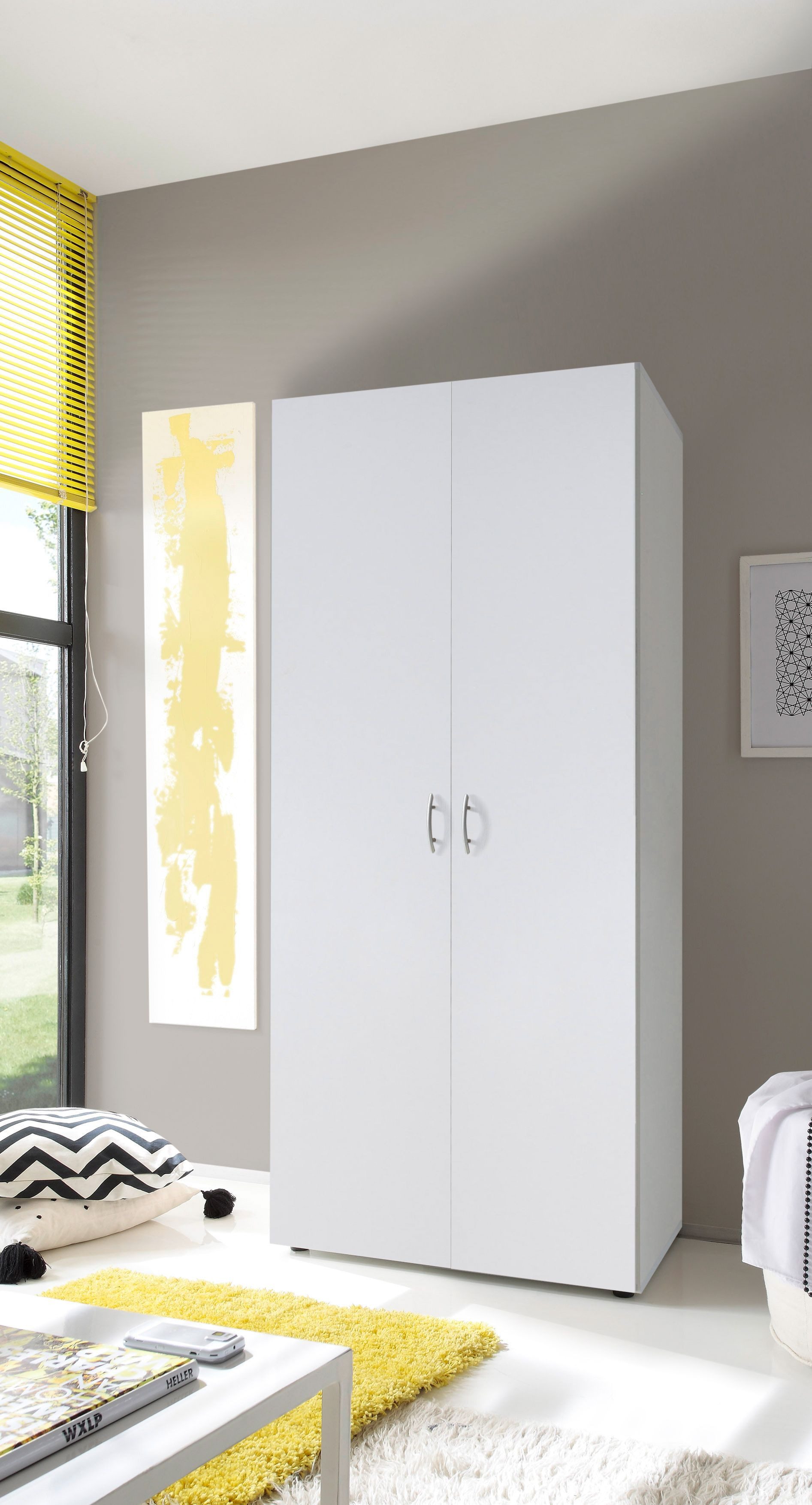 Pol-Power Kleiderschrank Drehtürenschrank BASE 2