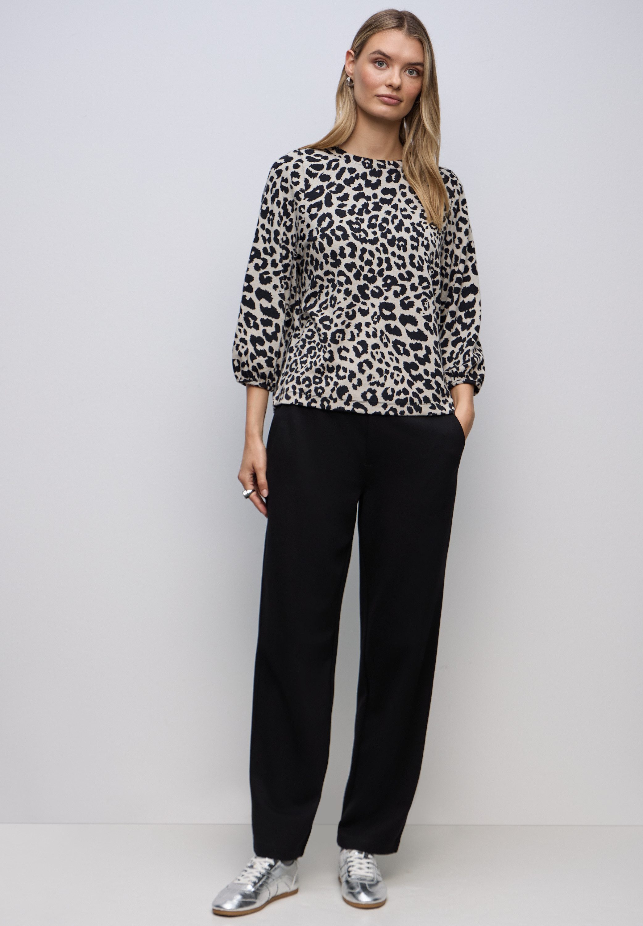 STREET ONE 3/4-Arm-Shirt mit 3/4 Ärmeln