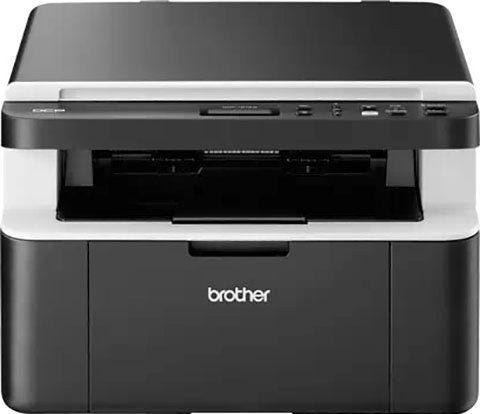 (WLAN (Wi-Fi) Schwarz-Weiß Laserdrucker, Brother DCP-1612W