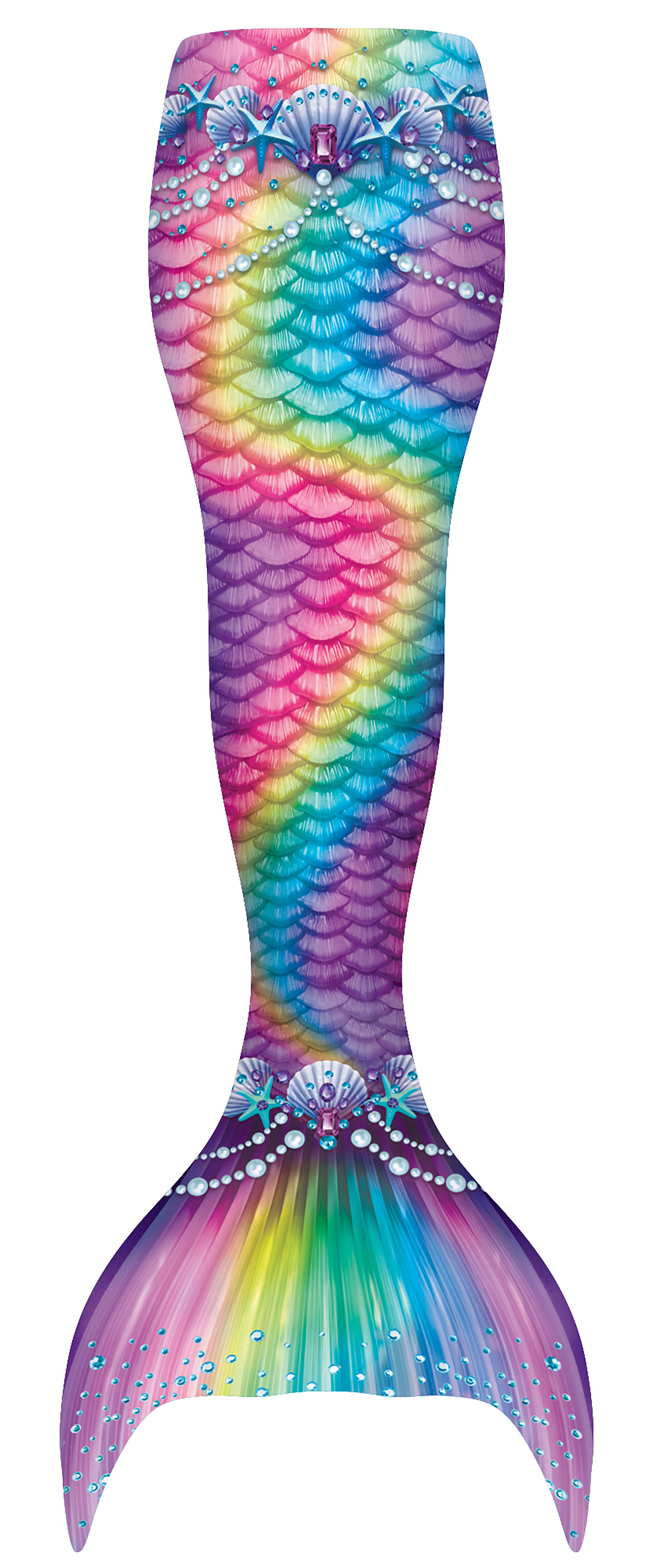 Fin Fun Monoflosse Fin Fun Meerjungfrau FANTASY RAINBOW HEAVEN