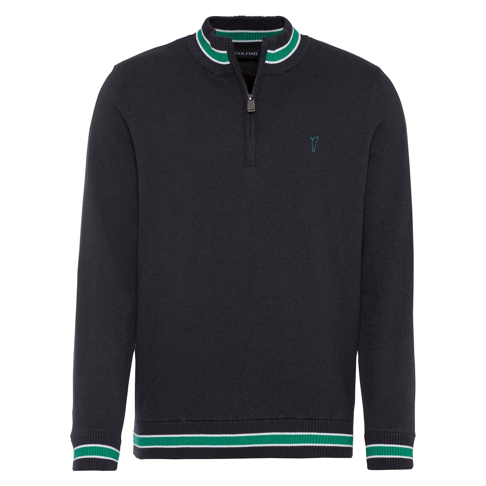 GOLFINO Trainingspullover Golfino Mens The Firenze Windstopper Troyer Navy