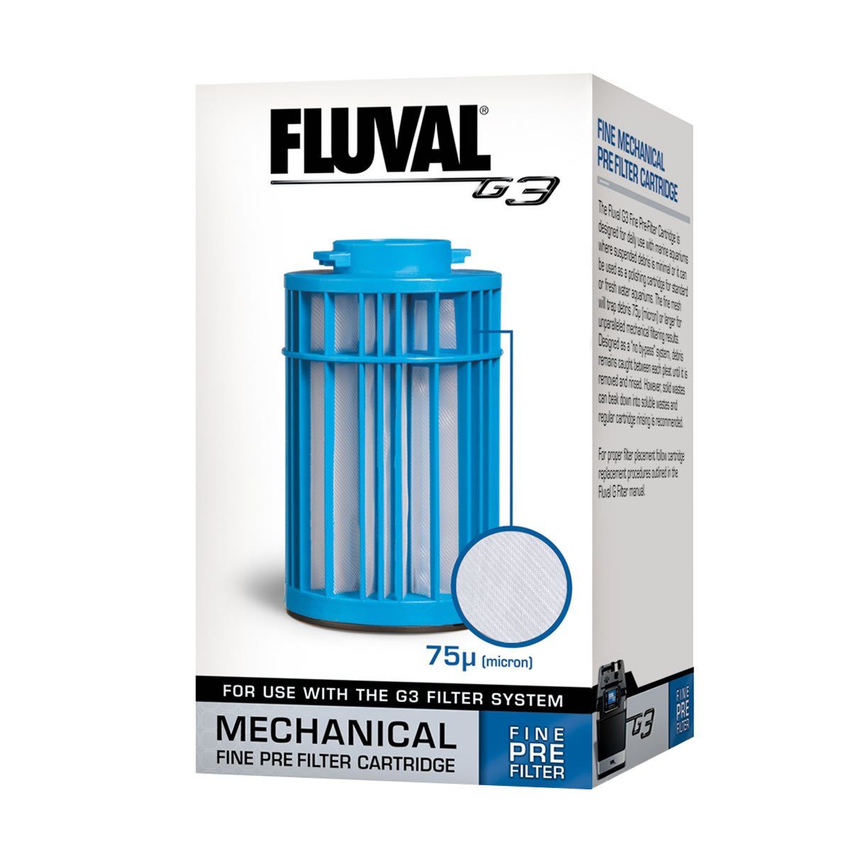 Aquariumfilter Feiner Vorfiltereinsatz für Fluval G3 Filter