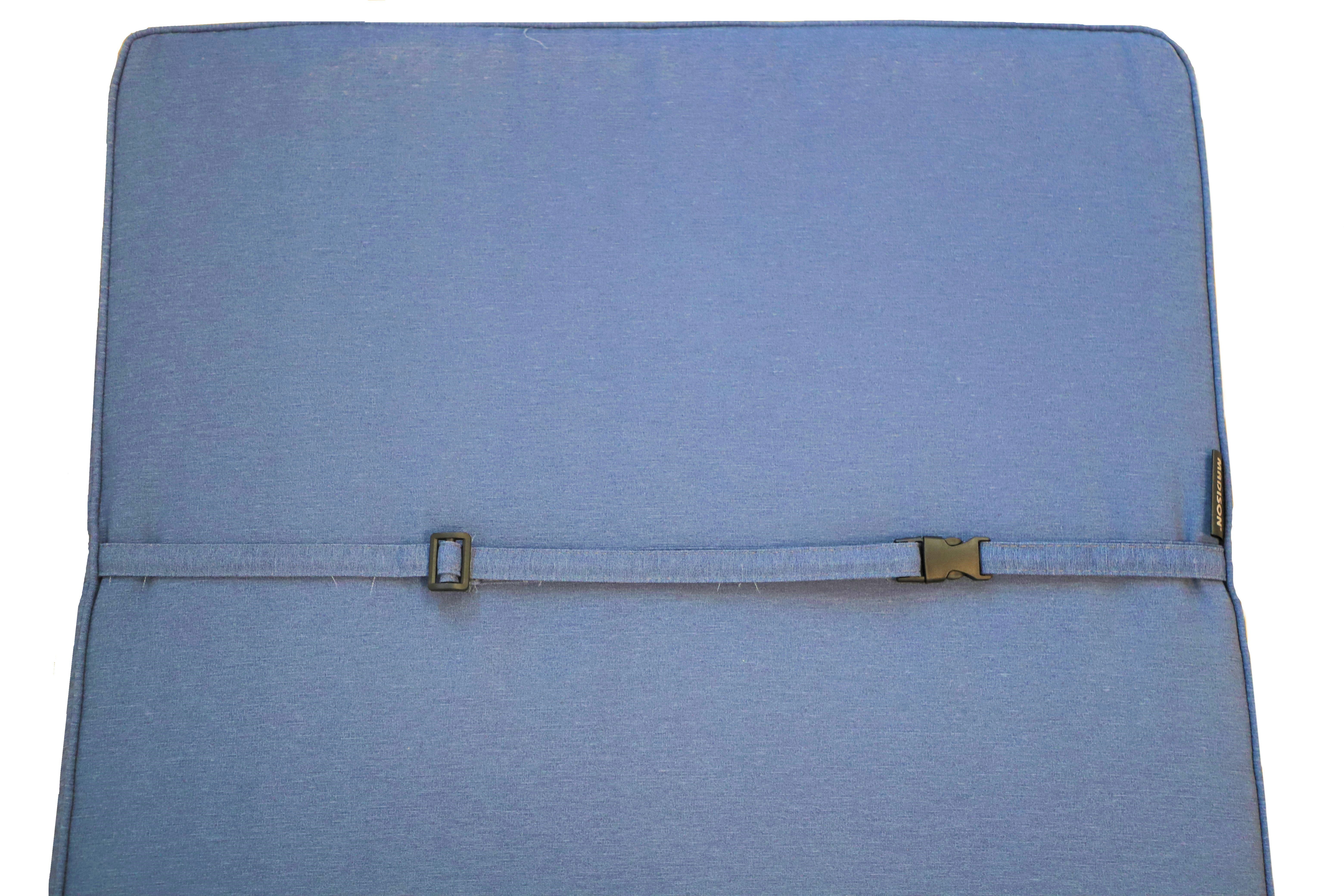 blau Kissenauflage Madison Daytona, Panama 1x Sonnenliege (1 Auflage Sonnenliege, St), Allibert Madison Auflagekissen Polster, für