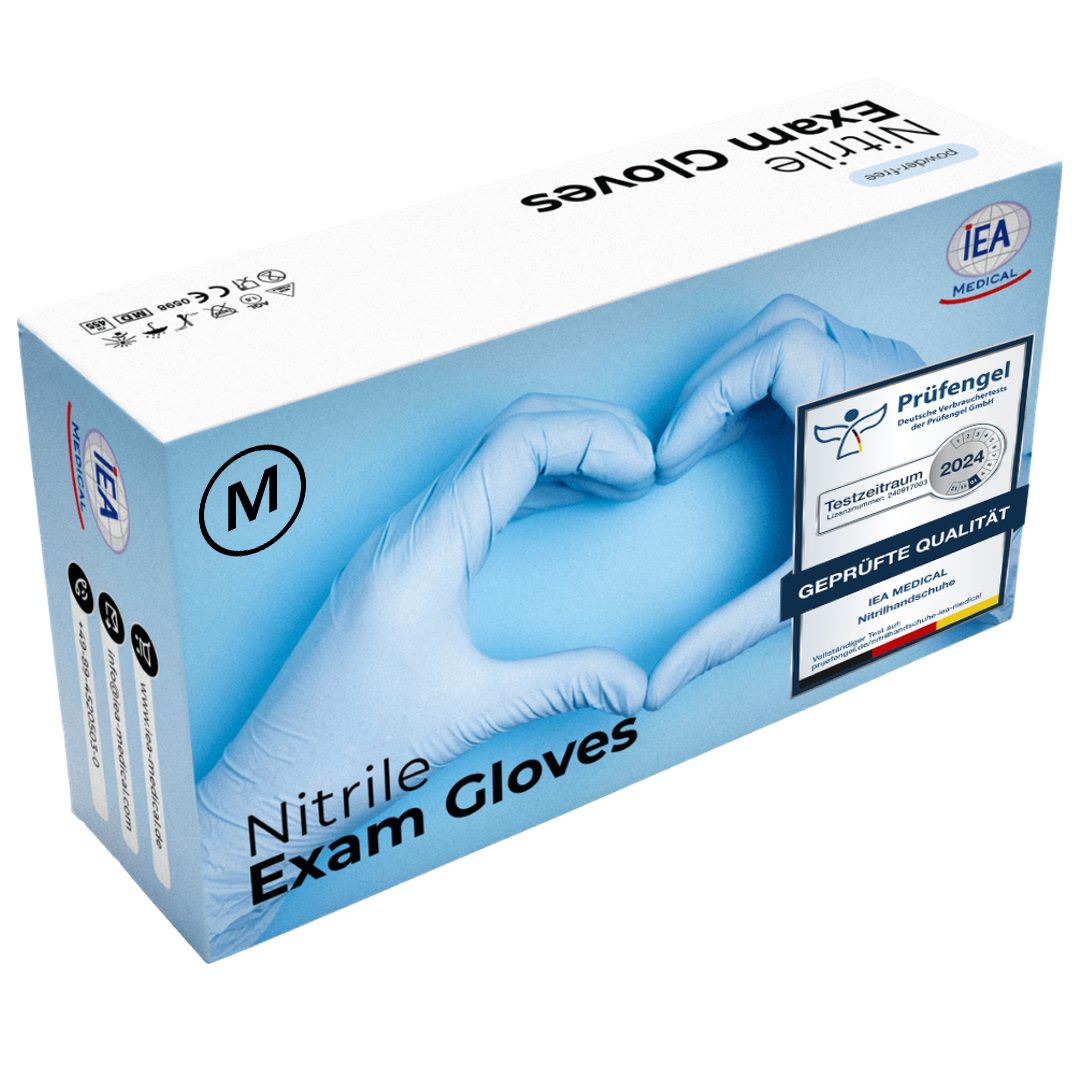 IEA Medical Einweghandschuhe, Nitrilhandschuhe Blau 100 günstig online kaufen