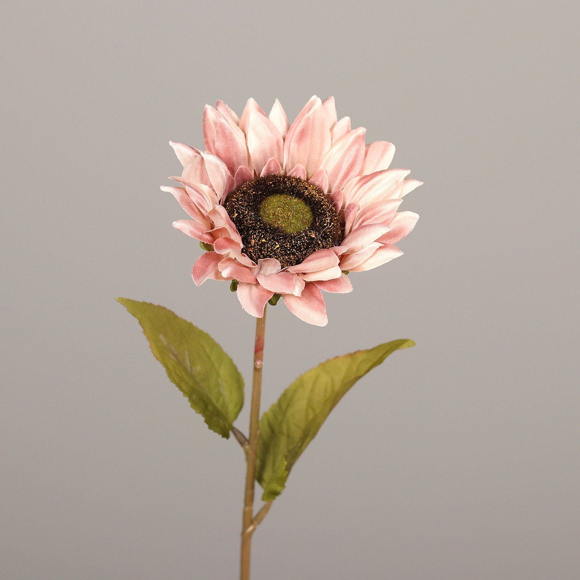 Kunstpflanze DPI Sonnenblume hell salmon 60 cm