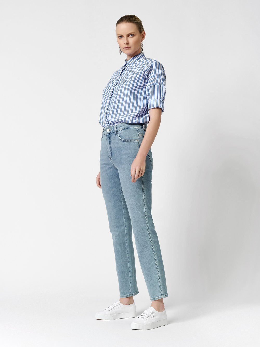 ROSNER 5-Pocket-Jeans Audrey1 mit hohem Bund günstig online kaufen