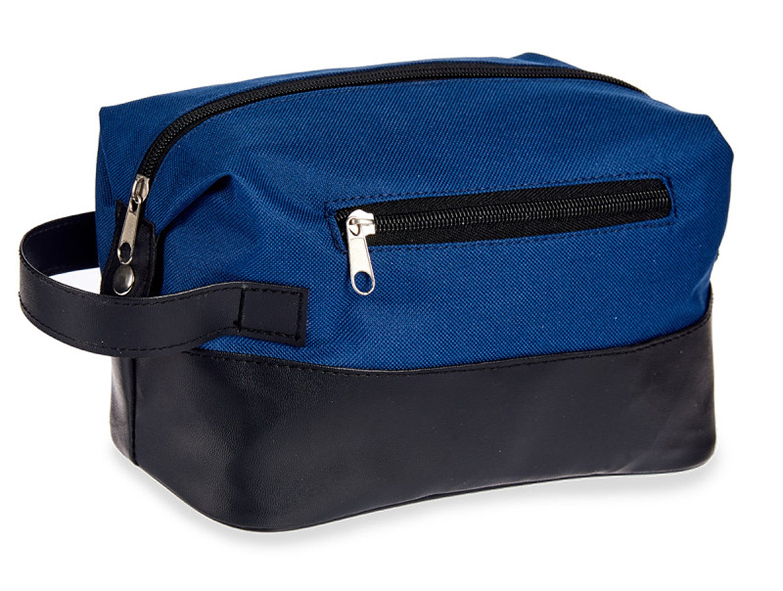 Kulturbeutel KULTURBEUTEL zum Aufhängen Kulturtasche Kosmetiktasche 75 (Dunkelblau)