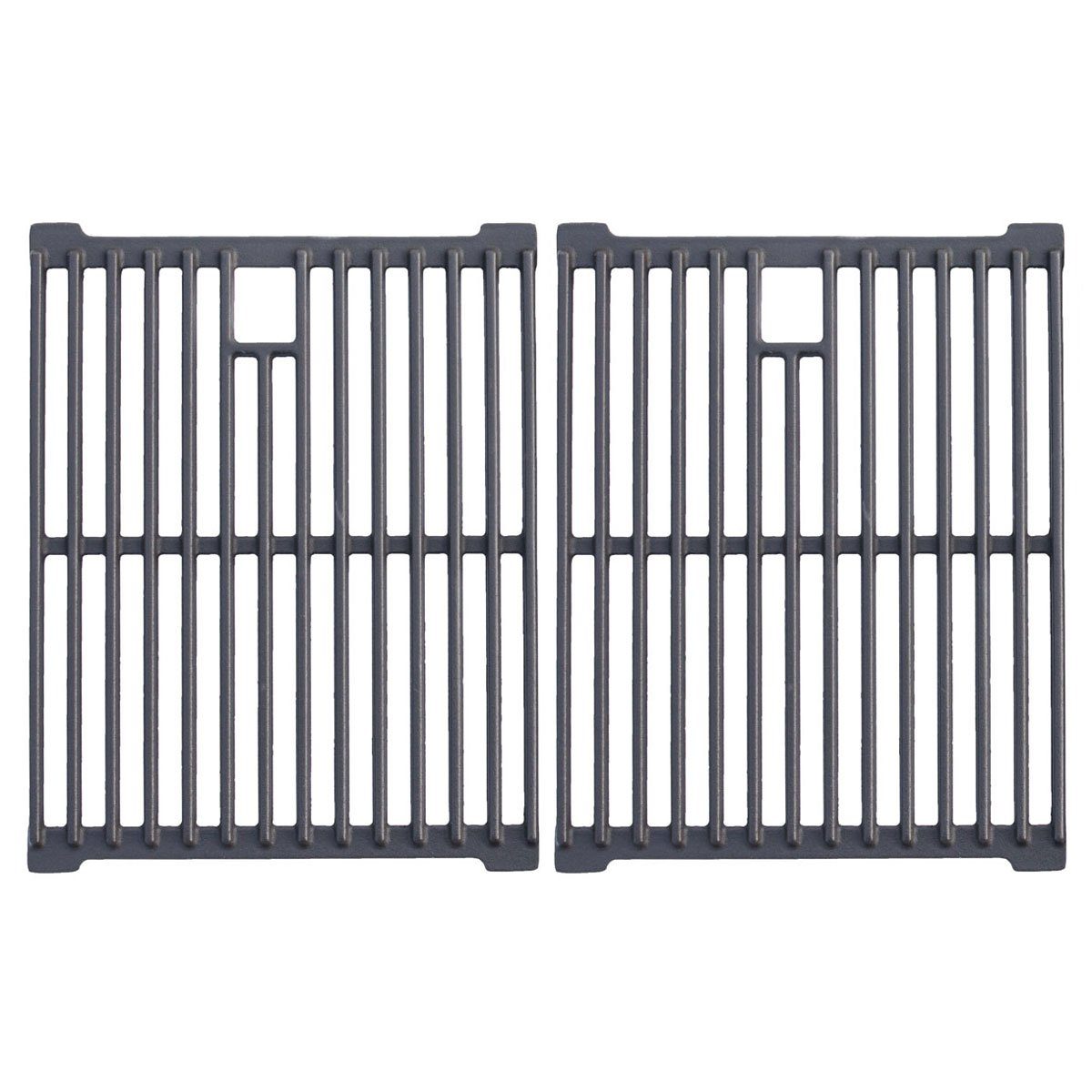 TAINO Grillplatte (Set, 2-St., Zweiteiliger Grillrost für TAINO BASIC 3+1 Gasgrill), für Fisch, Steak, Gemüse, vielseitig einsetzbar, Gusseisen