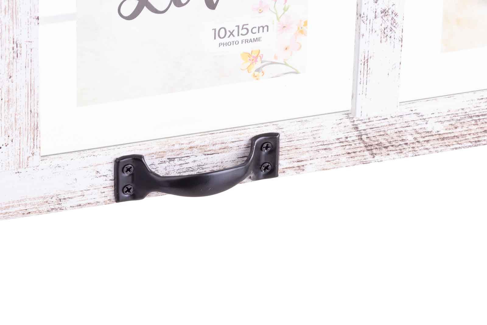 Bilderrahmen Bilderrahmen für 3 Fotos, 15x10 cm 16564 shabby chic ca. 51x24 günstig online kaufen