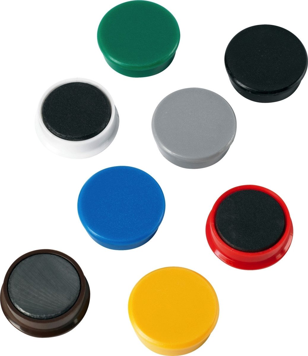 ALCO Magnet Kraftmagnet Metall Kunststoff 38mm TG 2500 g sortiert VE=10 Stück