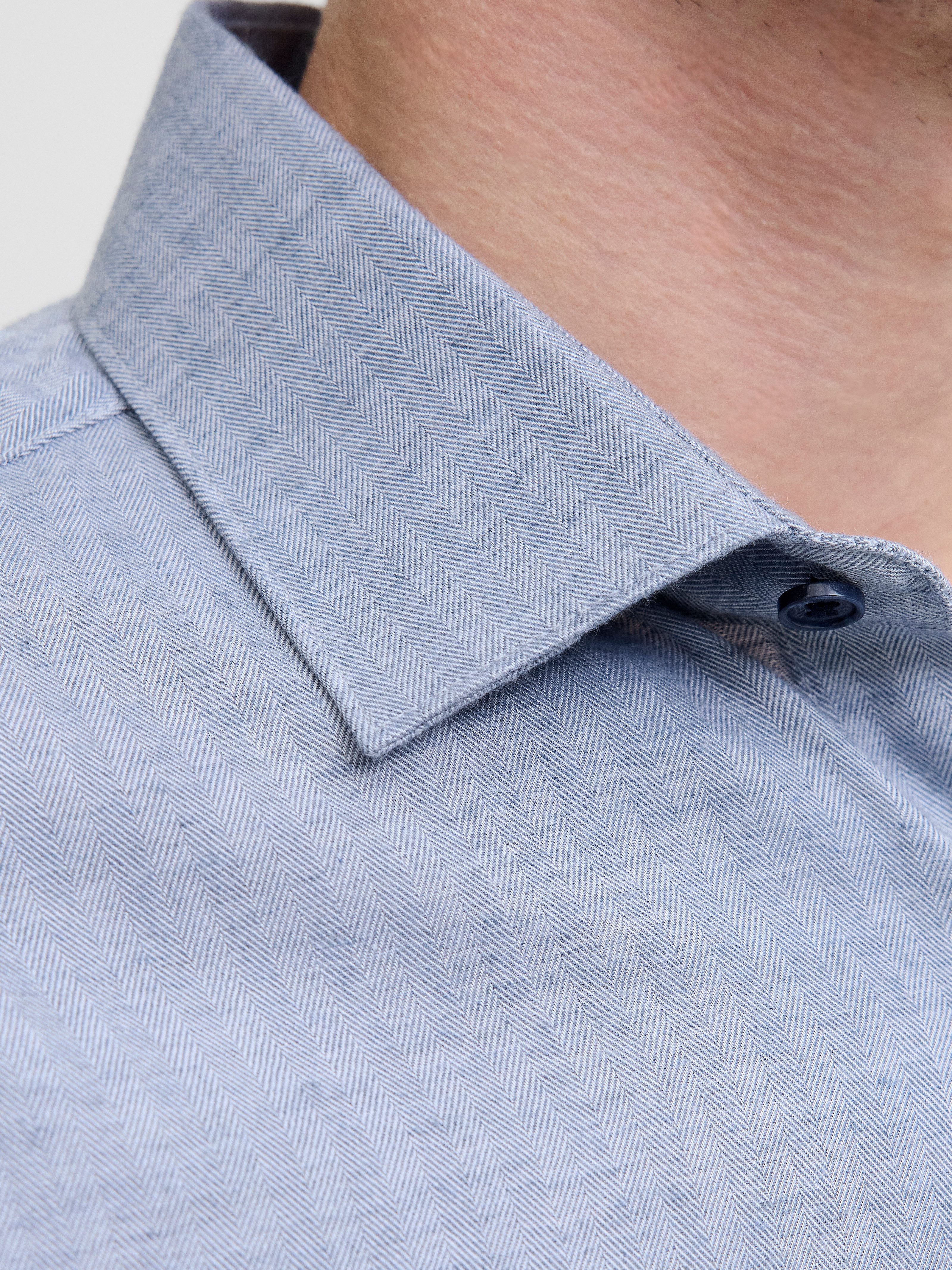 Jack & Jones Langarmhemd JPRBLAPARKER MELANGE L/S SHIRT BF