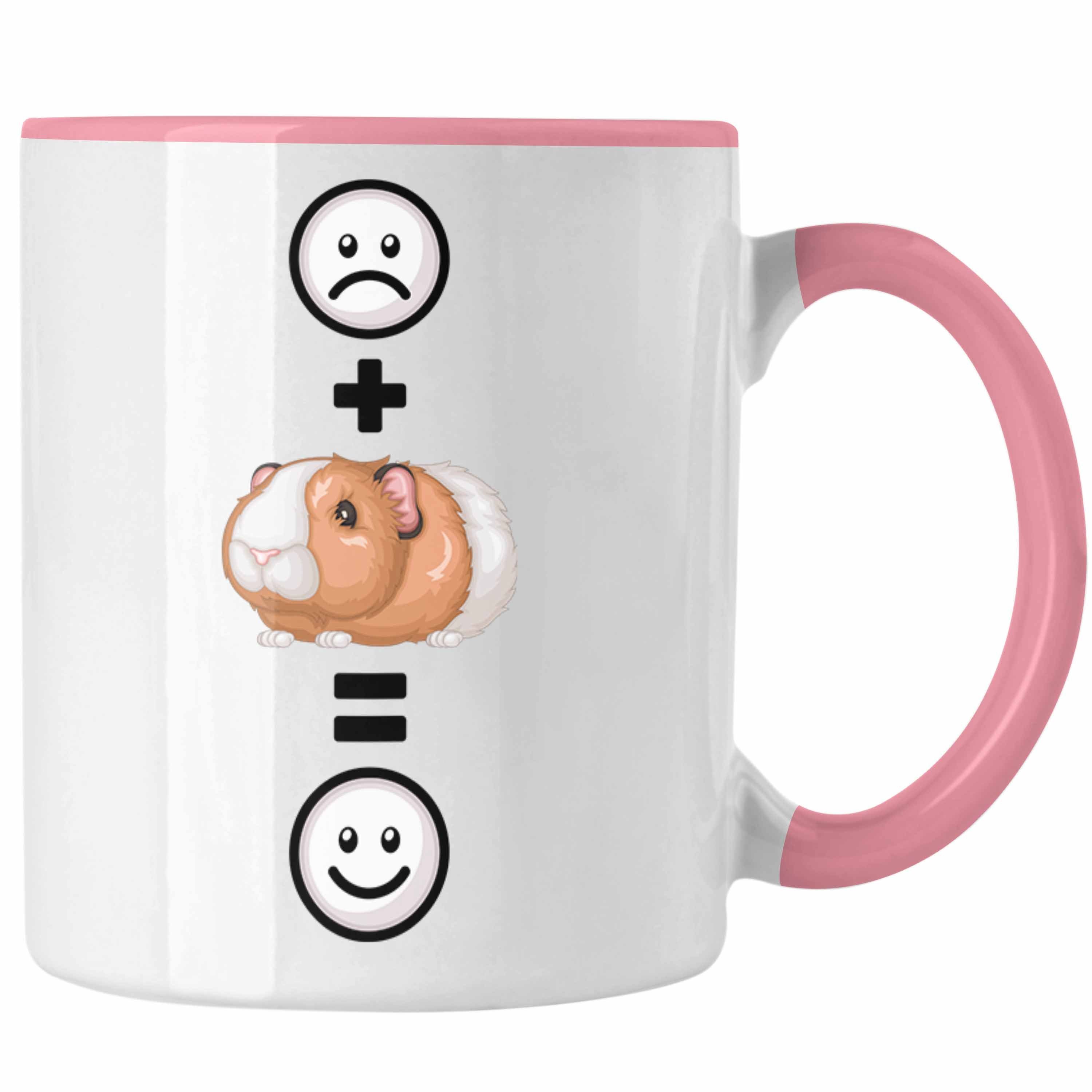 :(Meer Tasse für Rosa Meerschweinchen Besitzer Meerschweinchen Geschenk Trendation Tasse