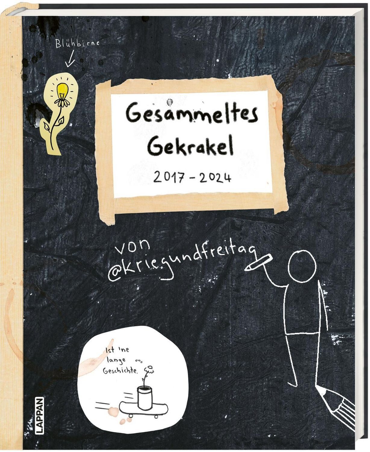 Kriegundfreitag: Gesammeltes Gekrakel / @kriegundfreitag, 2017–2024: Unrundes Jubiläum