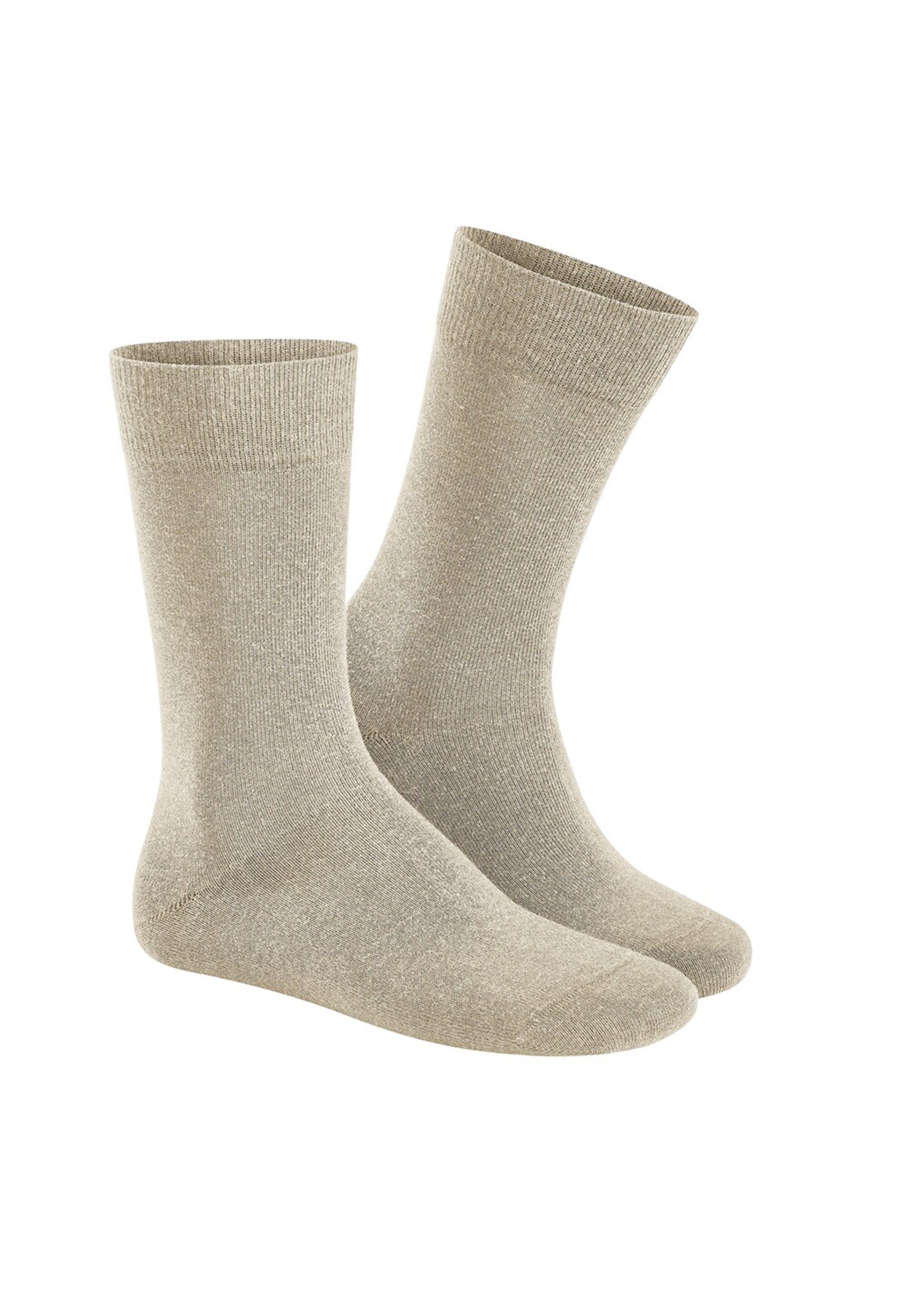 3er Langsocken Sisal Relax Baumwolle Socken Pack Ohne Wärmend - (Spar-Set, - Hudson - Gummifäden Herren 3-Paar) Cotton
