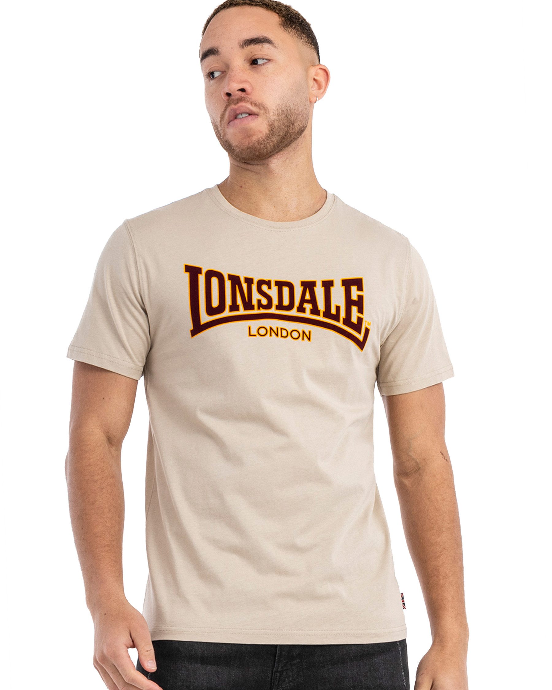Lonsdale T-Shirt Classic (Packung, 1-tlg., 1er-Pack) aus Baumwolle