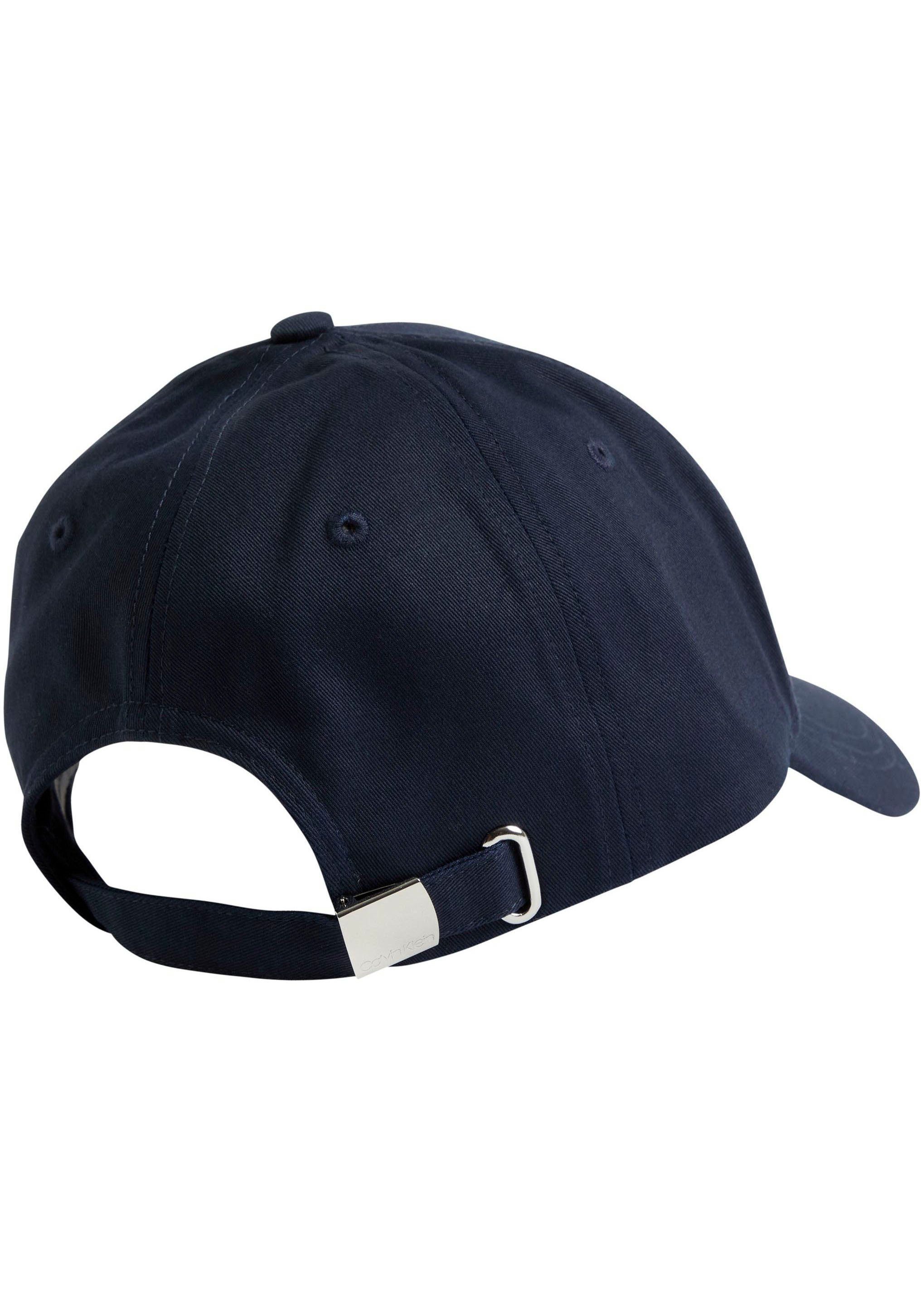 Calvin Klein Flex Cap PATCH prägnantem Ck mit Logobadge CK BB Navy CAP