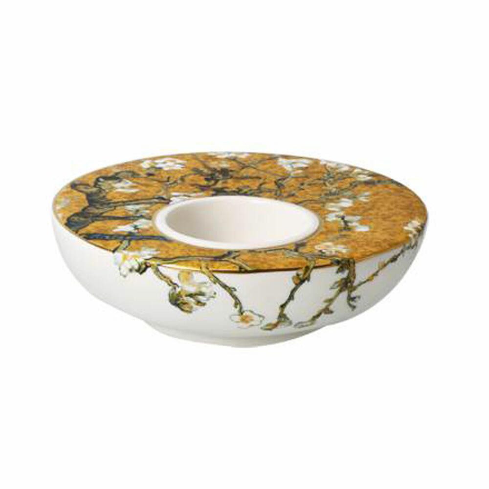 Goebel Kerzenhalter Vincent van Gogh - Mandelbaum Gold