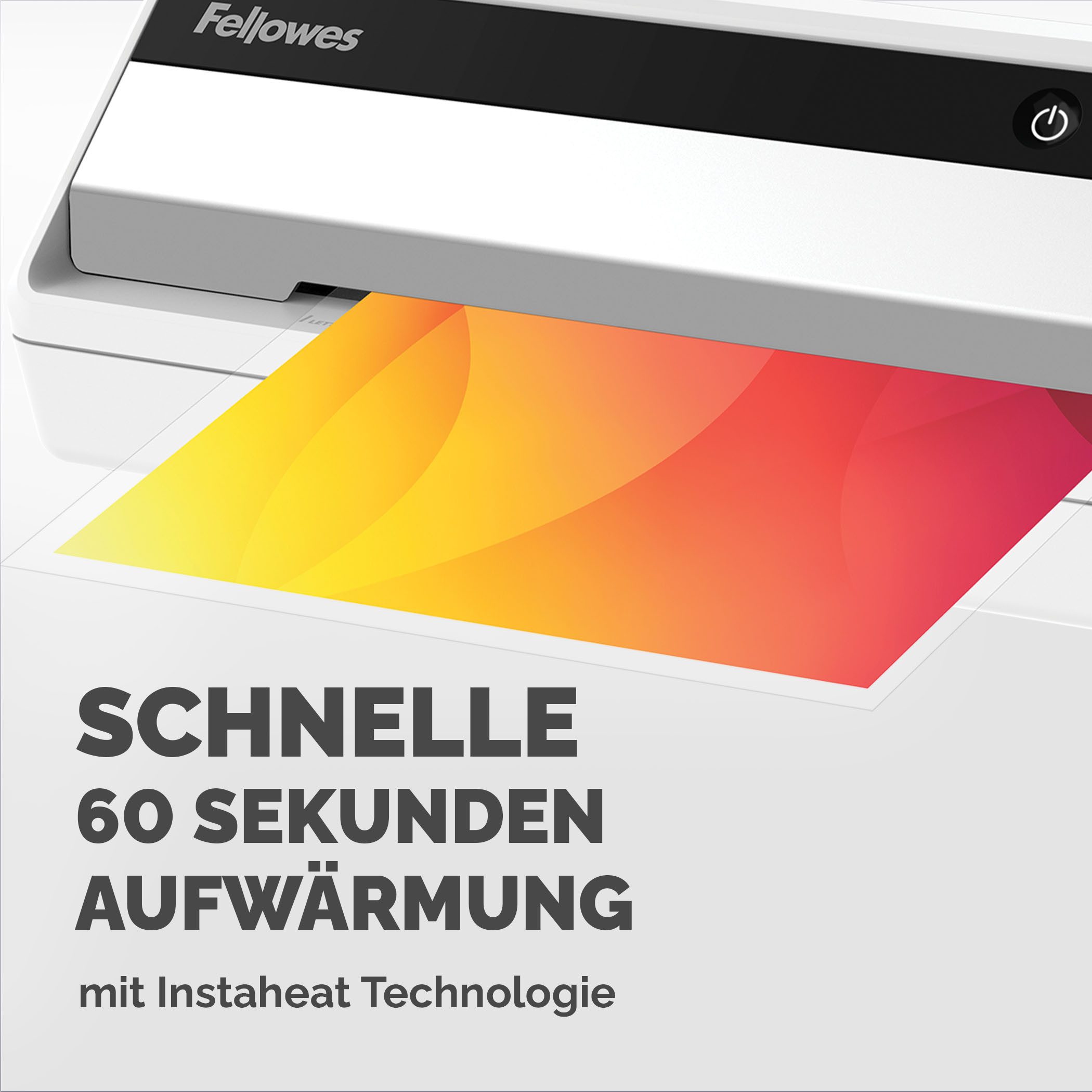 FELLOWES Laminiergerät Saturn 3i A4, InstaHeat Technologie, Auto-Abschaltung