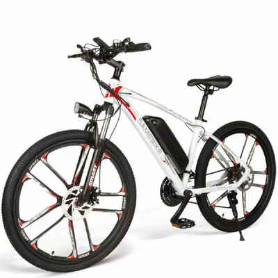 SAMEBIKE E-Bike samebike MY-SM26 350W 48V 8Ah 26" Elektrofahrrad für Damen und Herren