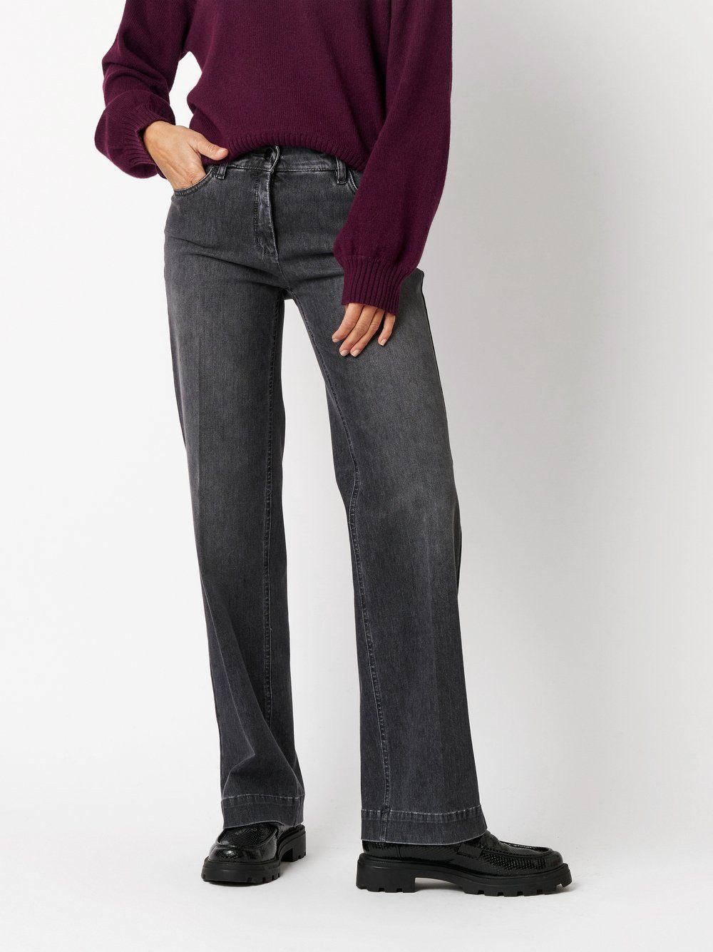 TONI Weite Jeans Jeans Jenny Wide im Five-Pocket Style günstig online kaufen