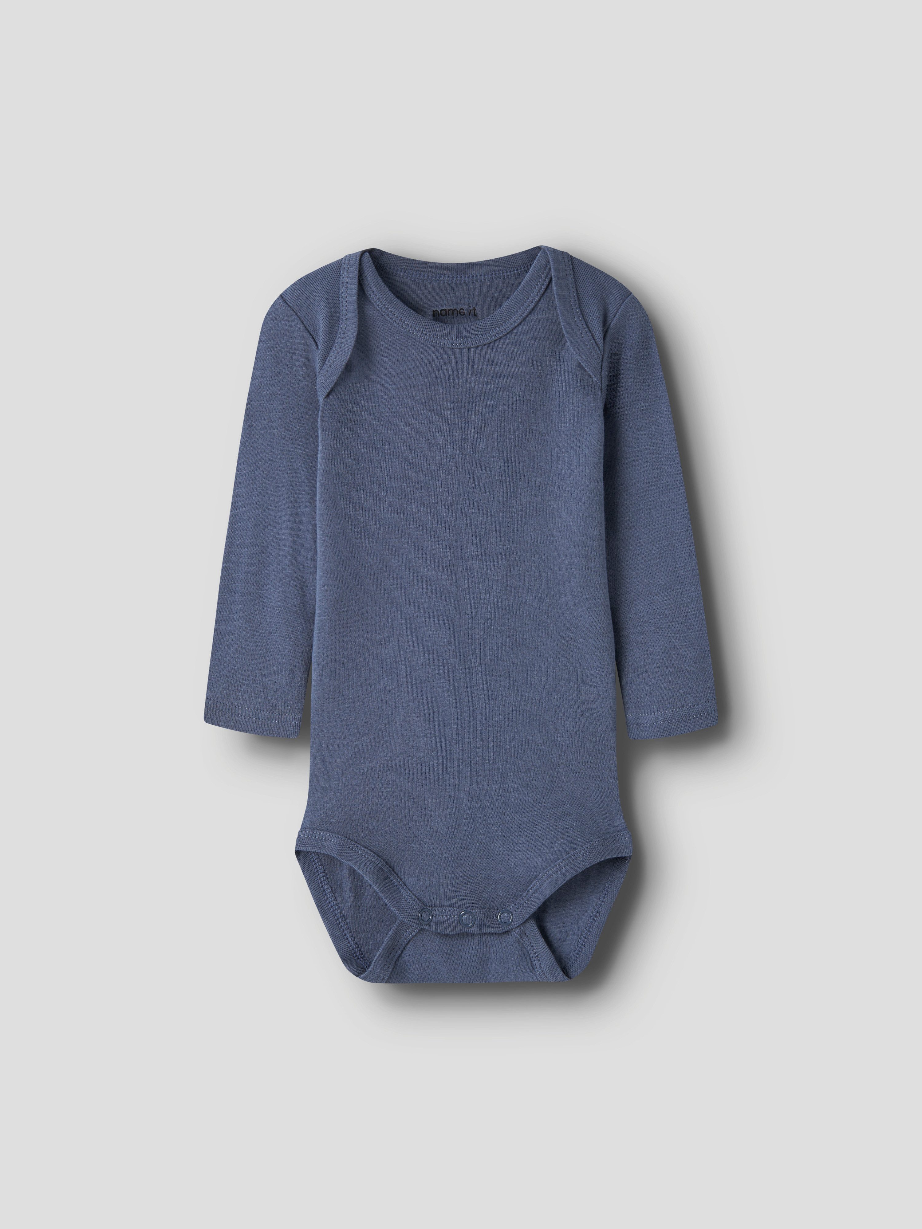 Name It Langarmbody NBMBODY 3P LS CAR NOOS (Packung, 3-tlg) Baumwolle