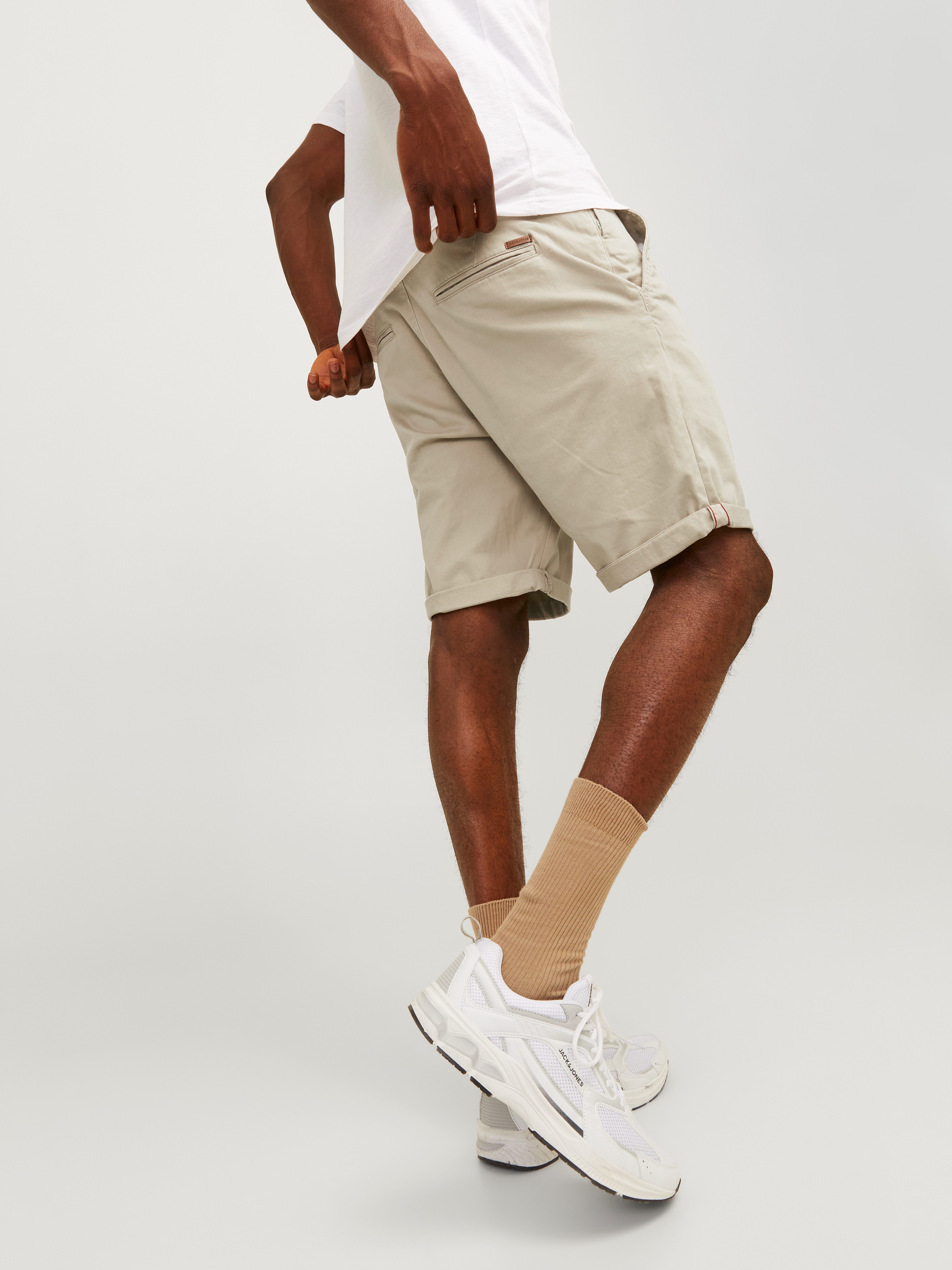 Jack & Jones Chinoshorts BOWIE SHORTS mit Aufschlag – Bild 3 von 5