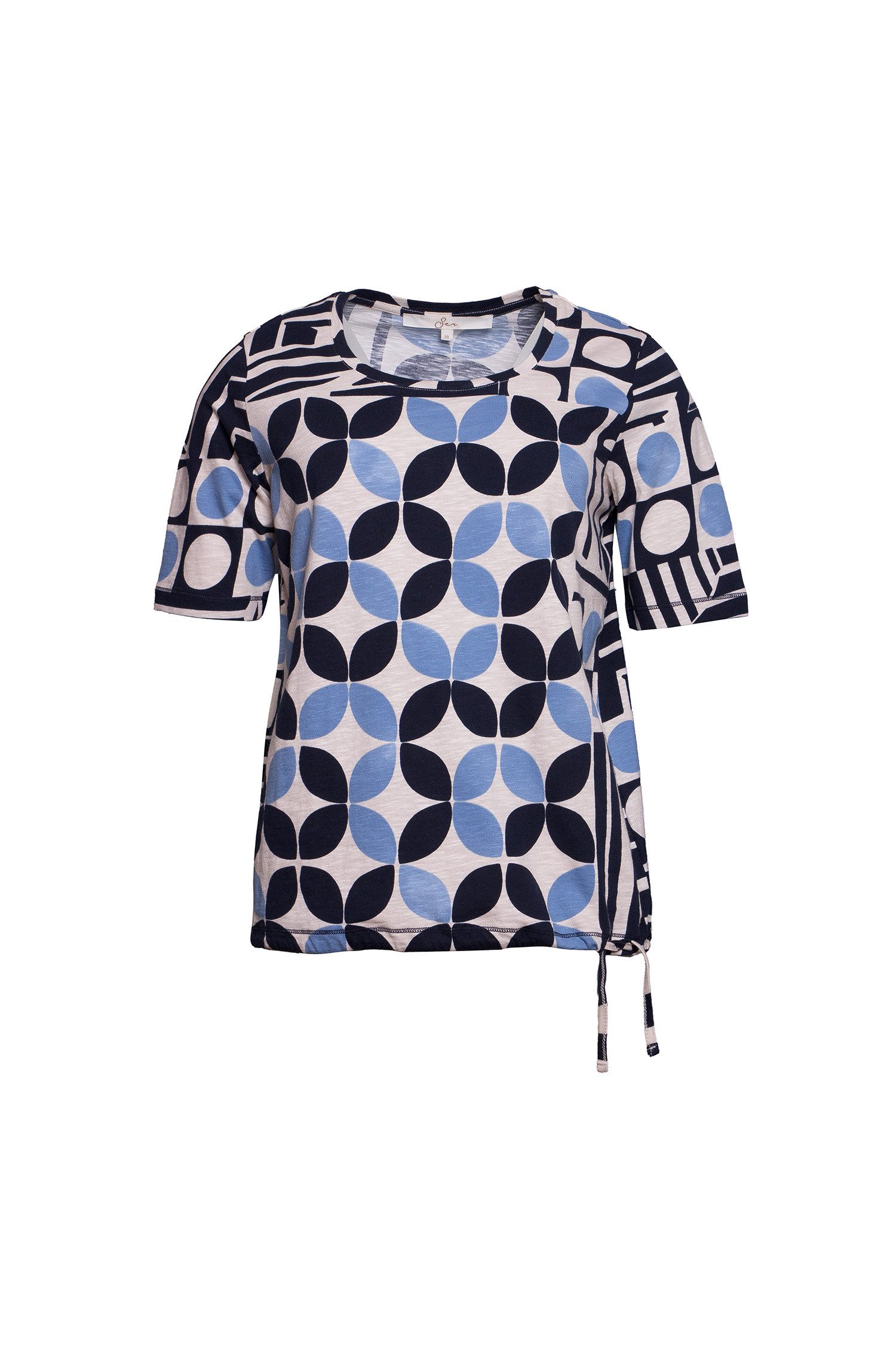 SER T-Shirt Shirt weiche Leinenstruktur W5250136 günstig online kaufen