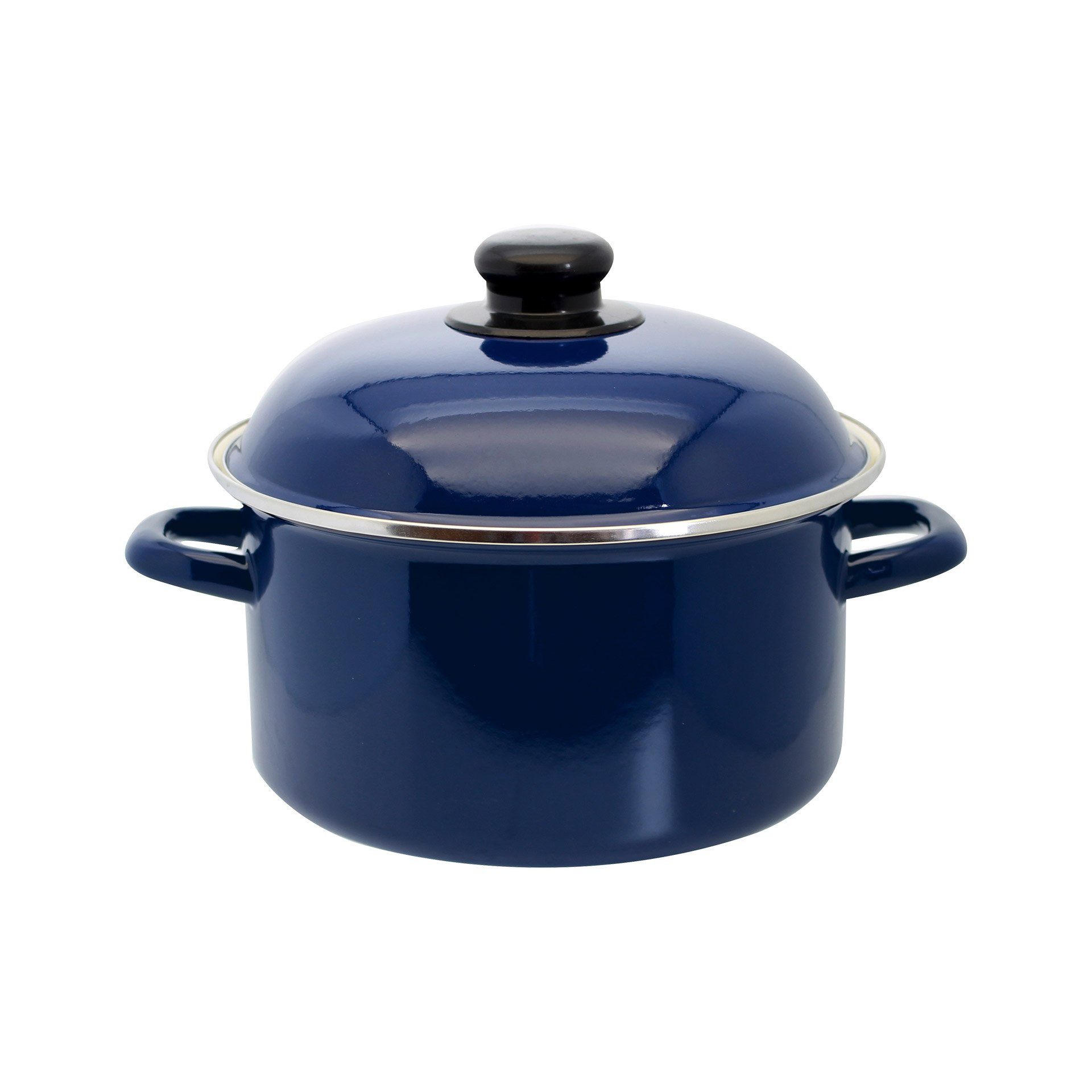 Elo Kochtopf Emaille-Kochgeschirr, Blaubeercrumble-Finish