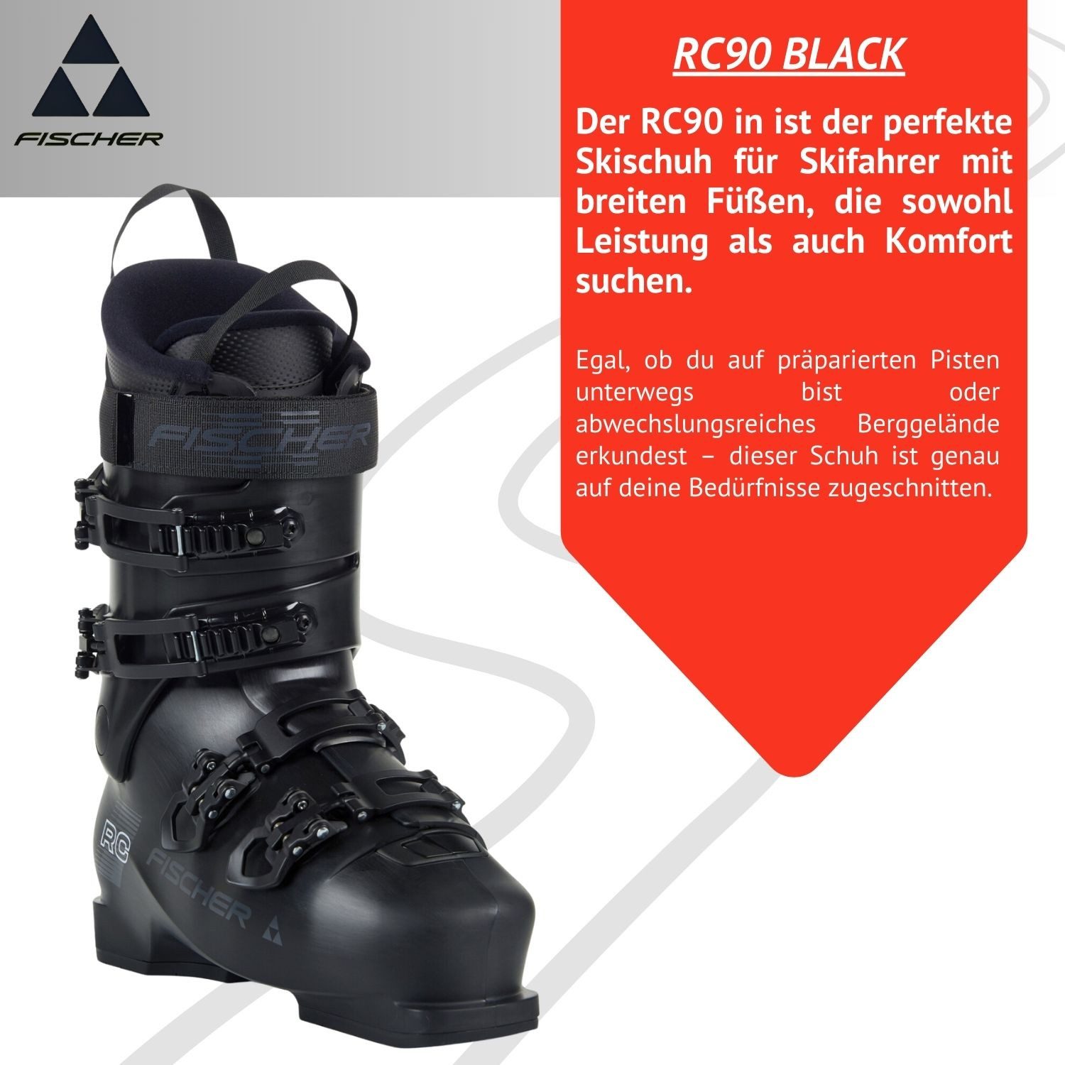 Fischer Sports Skischuh Skischuhe RC One 9.0 Flex 90 schuhe
