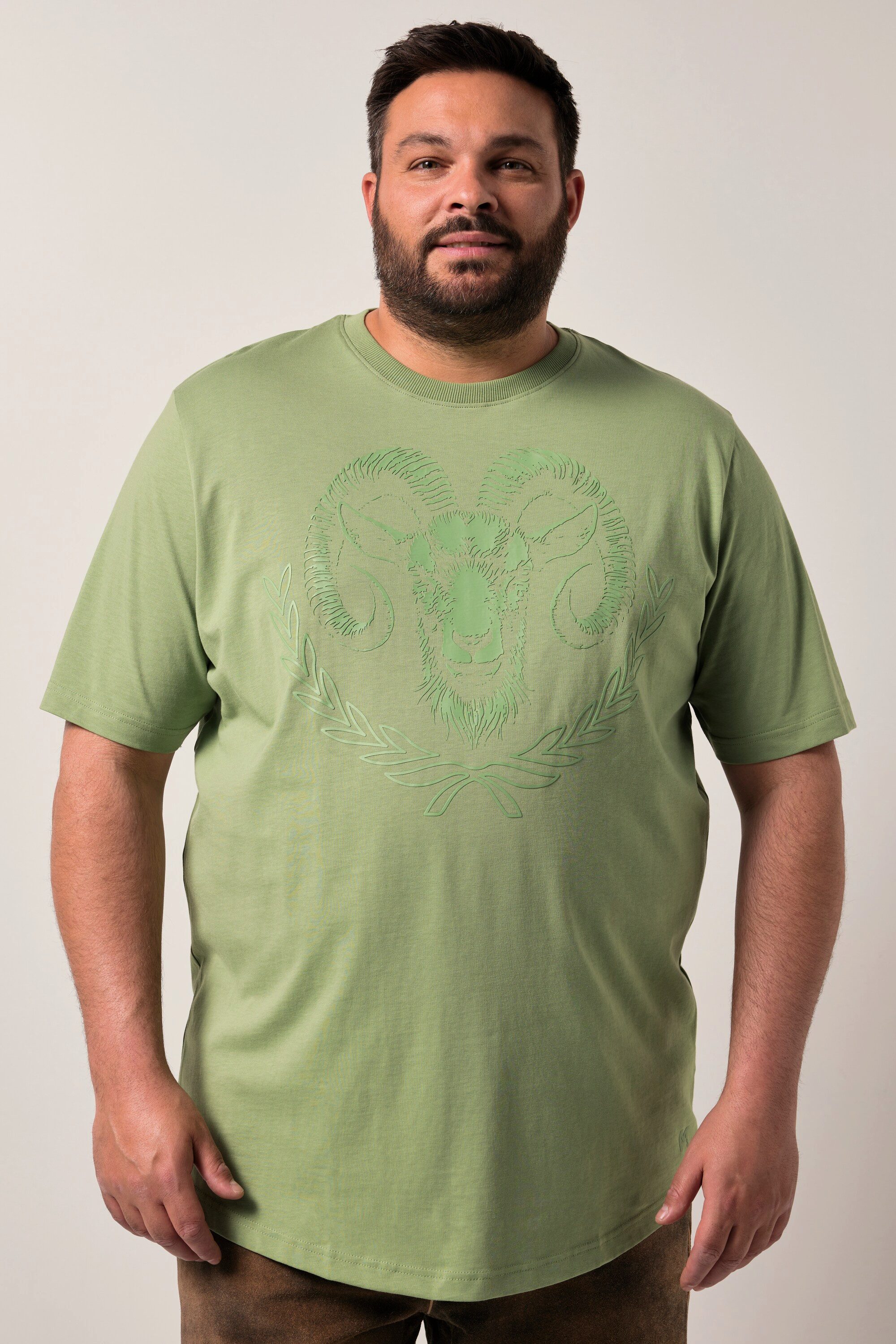 T-Shirt T-Shirt Trachten Halbarm Print