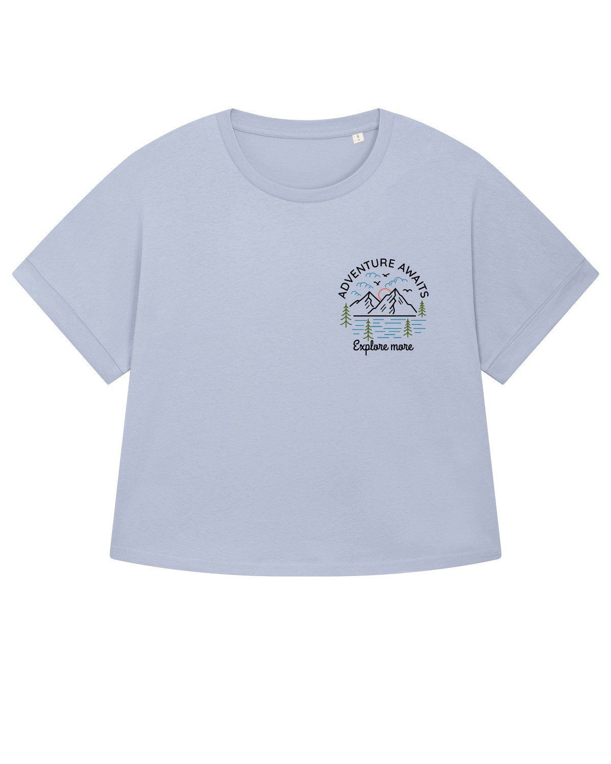 wat? Apparel Print-Shirt Adventure awaits (1-tlg)