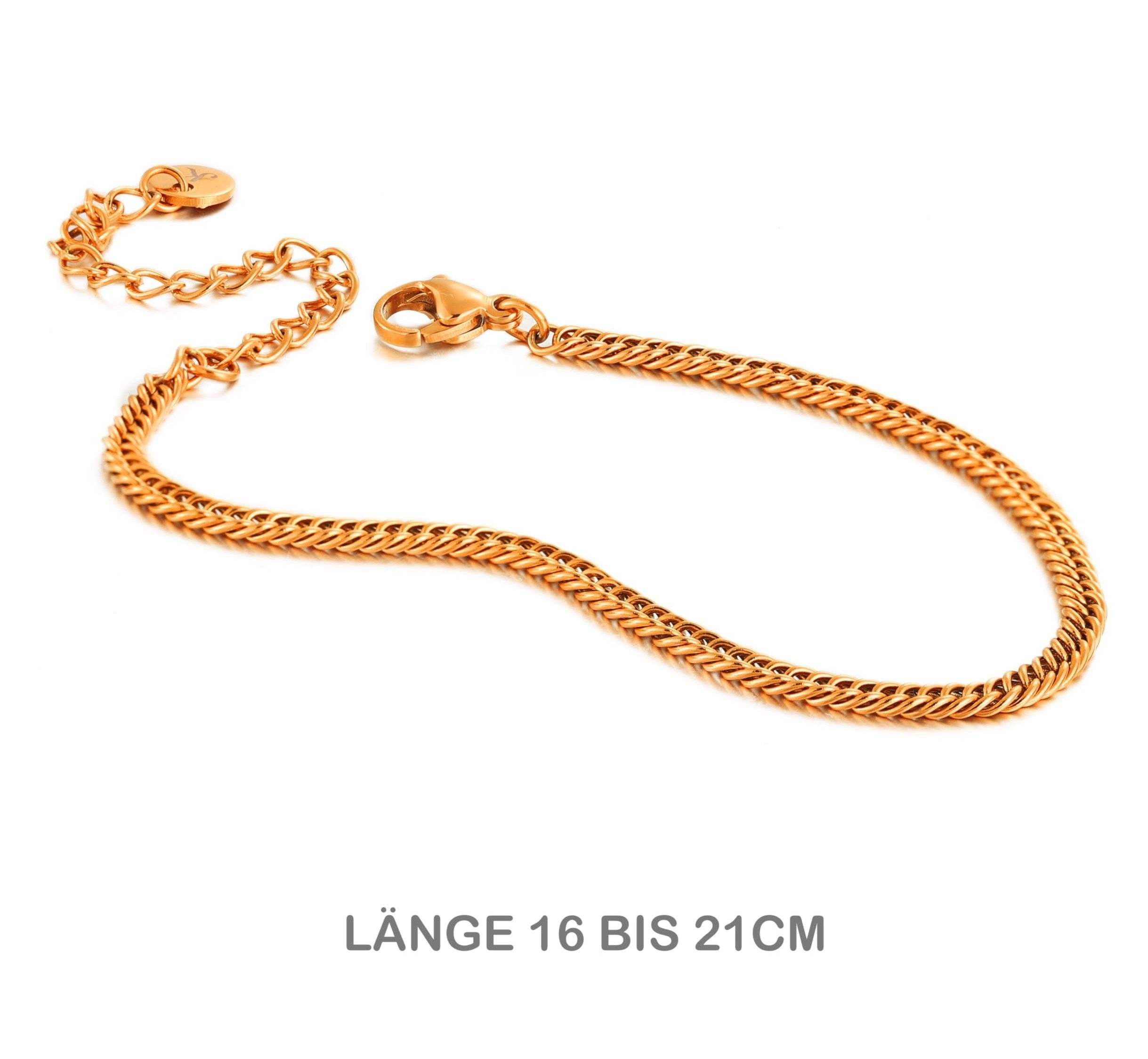 Kim Johanson Armband Paola (1-tlg), Edelstahl, verstellbar, zeitlos & minim günstig online kaufen